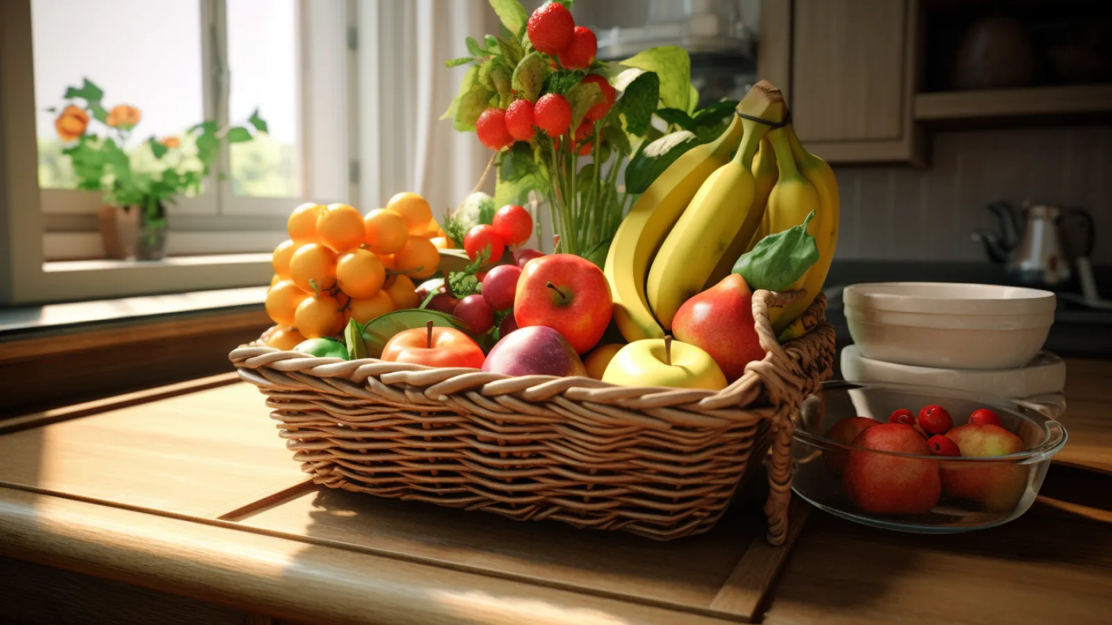 illustration for basket