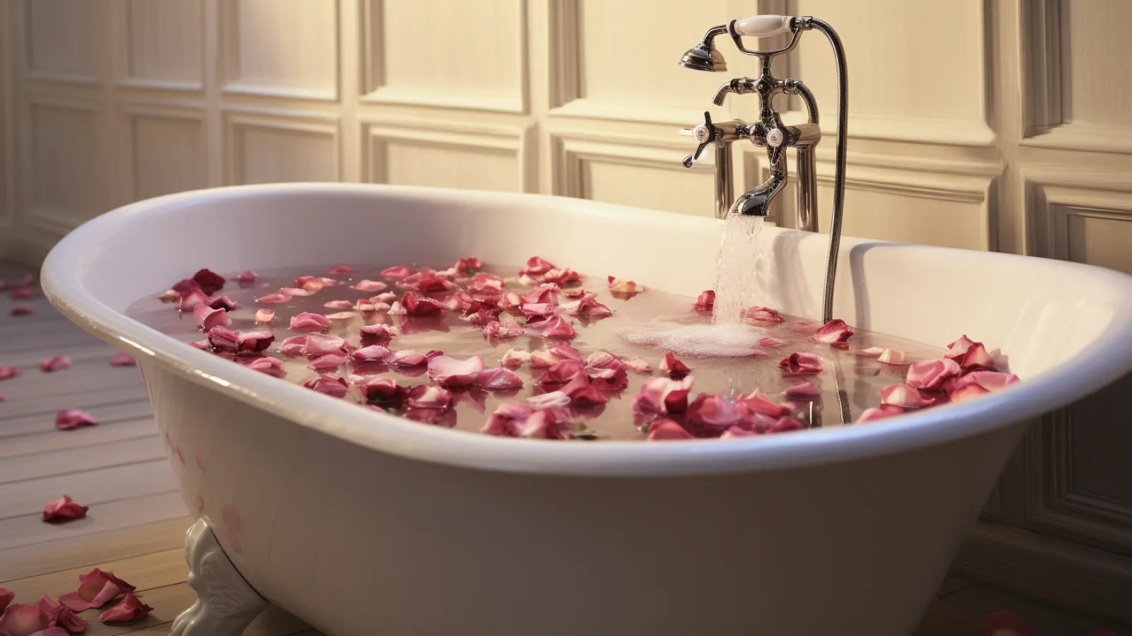 illustration for bath