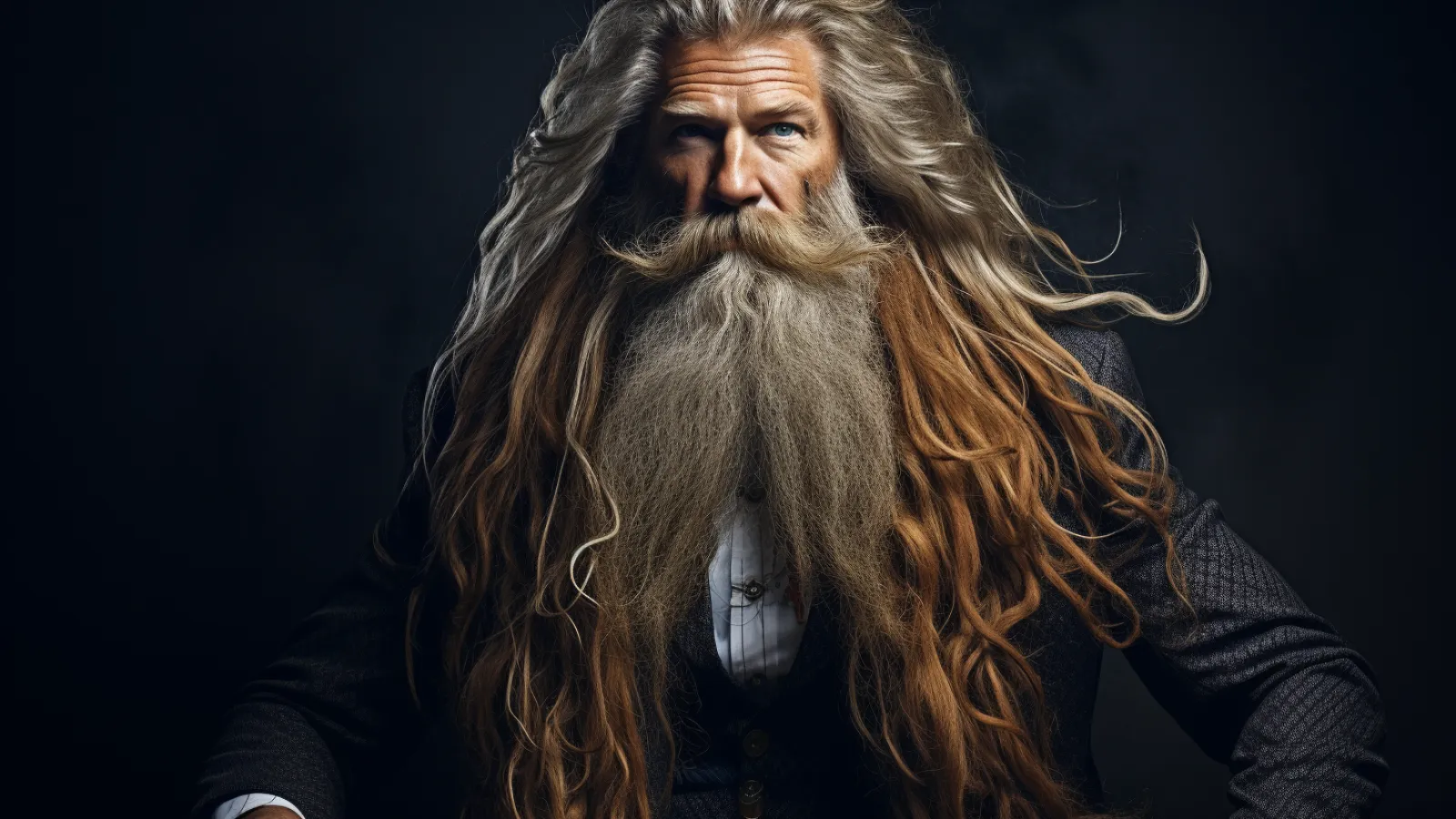 illustration for beard