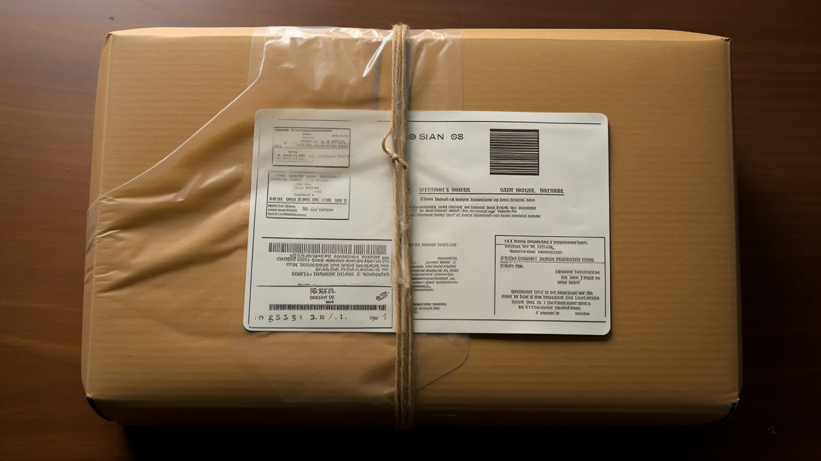 illustration for parcel