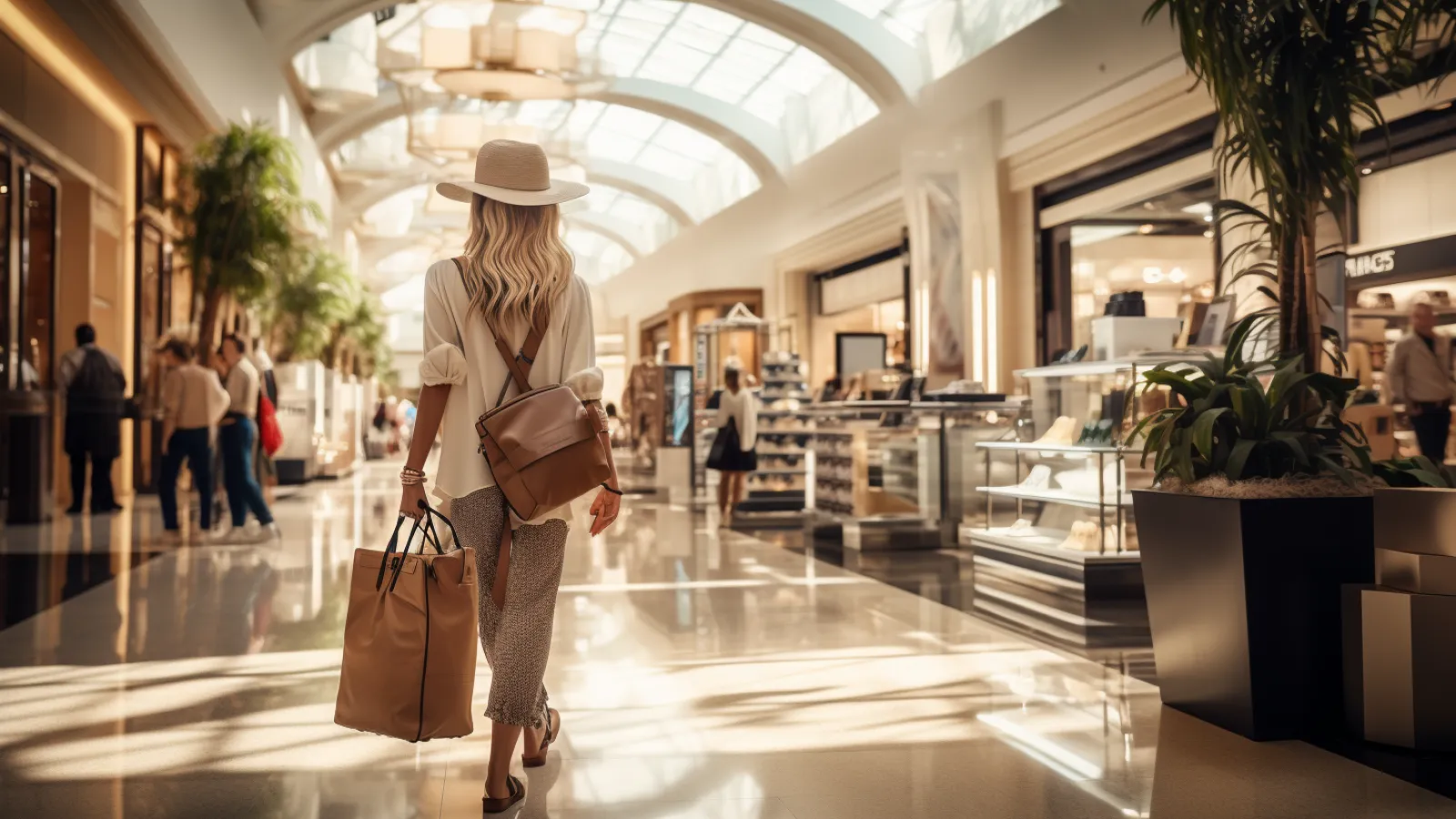 illustration for mall