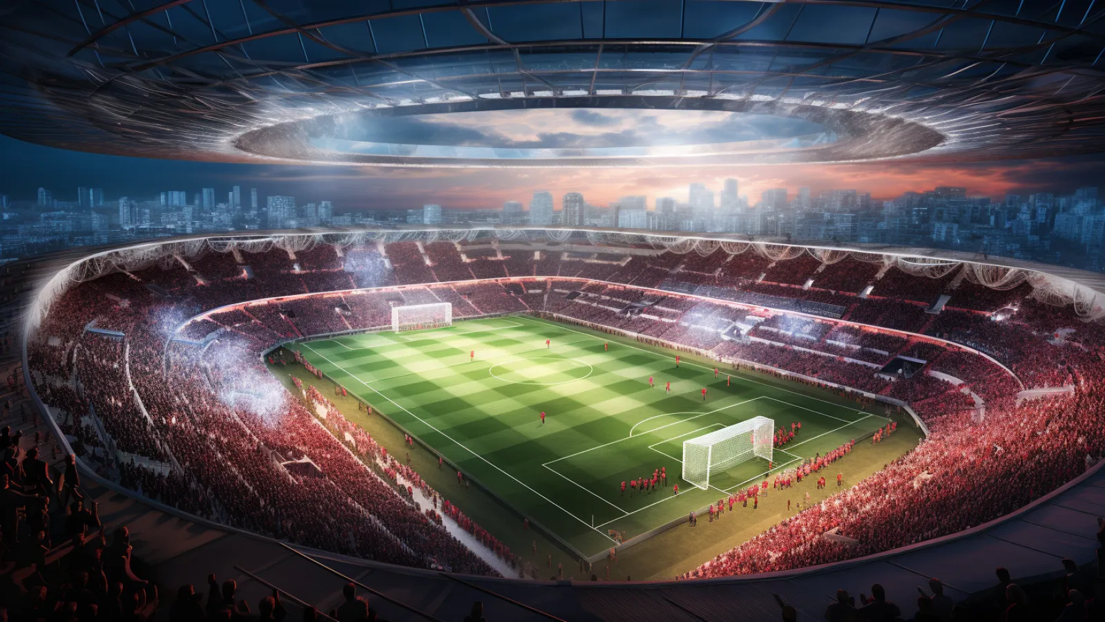 illustration for stadium