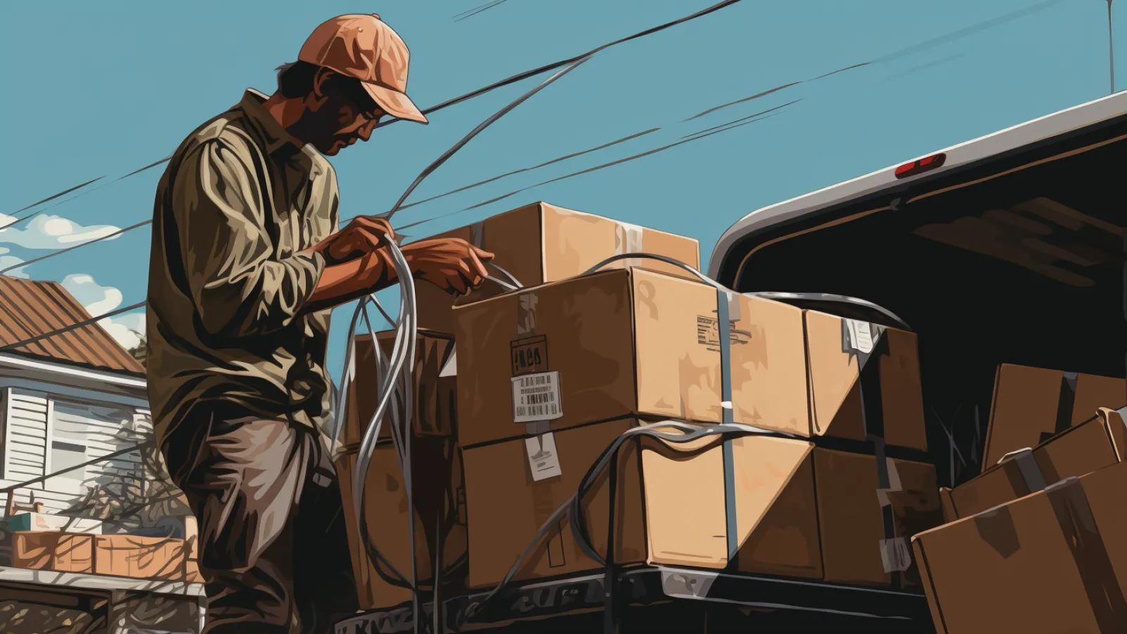 illustration for cord