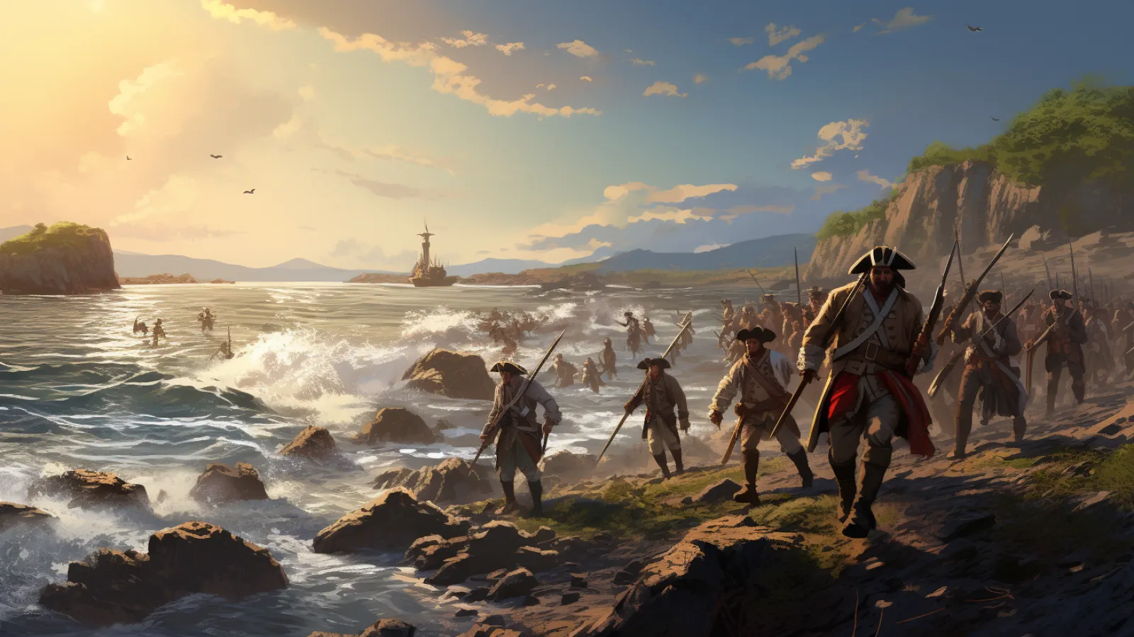 illustration for invasion