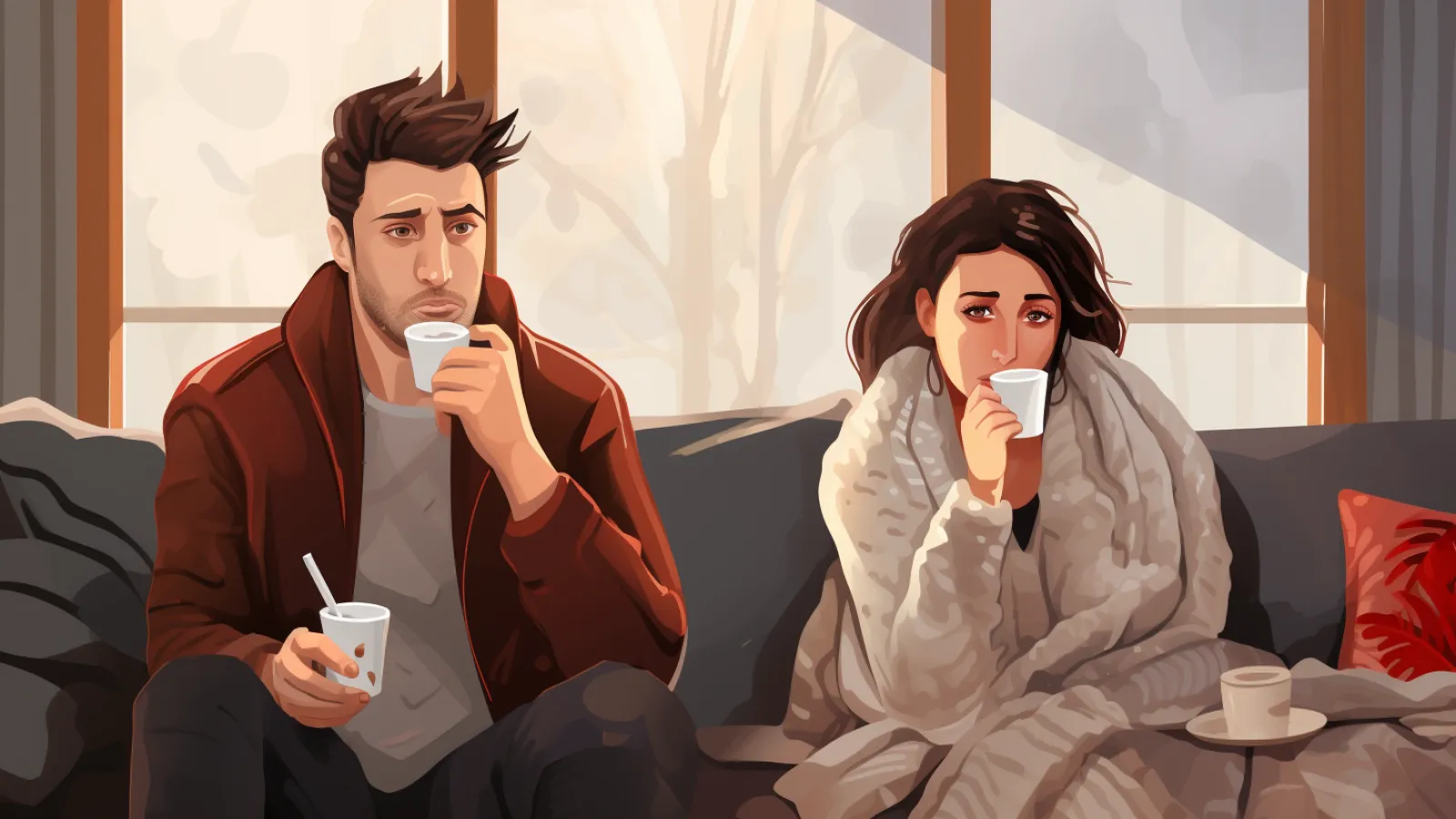 illustration for infectious