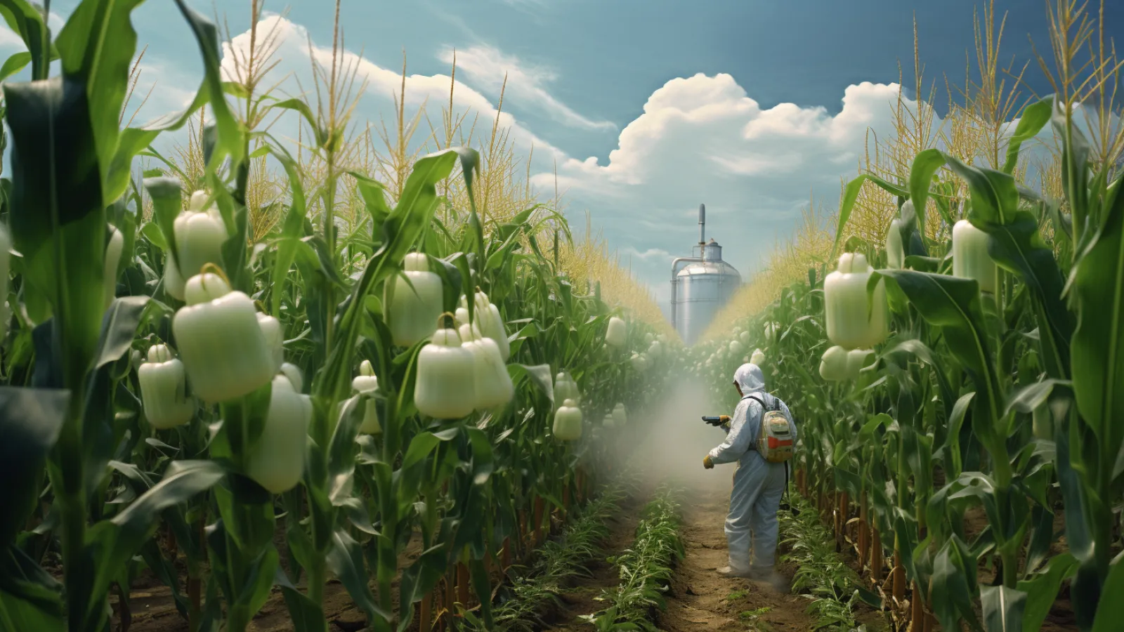 illustration for genetically