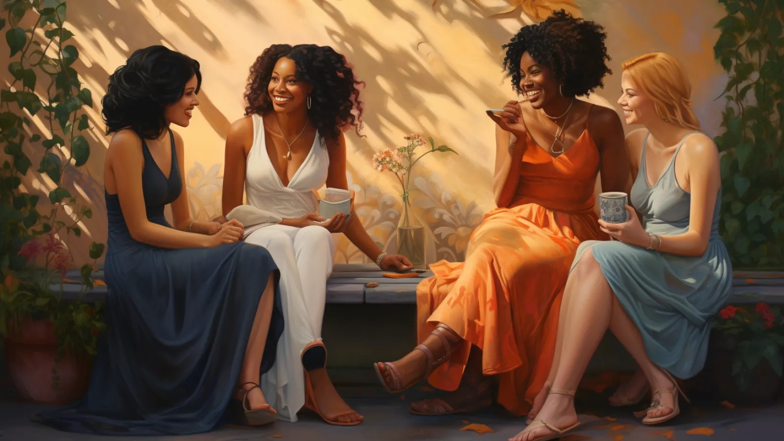 illustration for socially