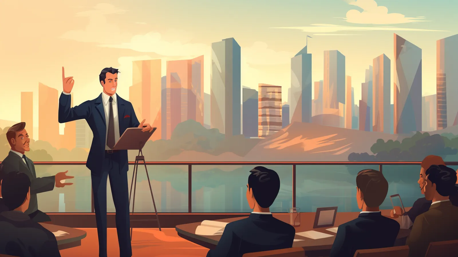 illustration for propose