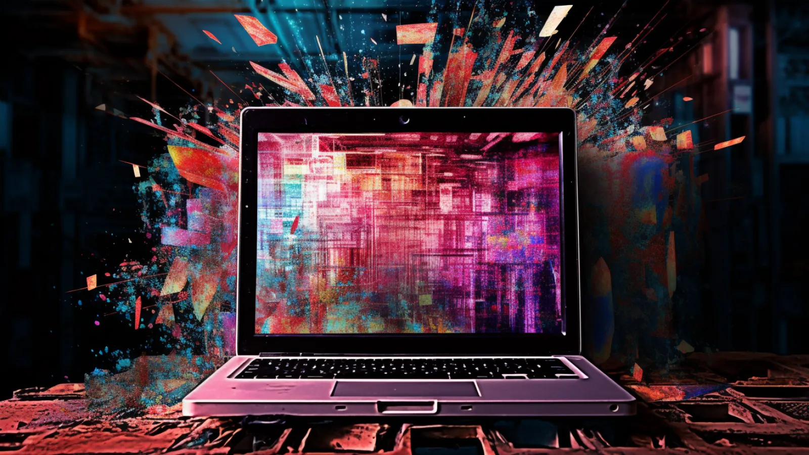 illustration for glitch