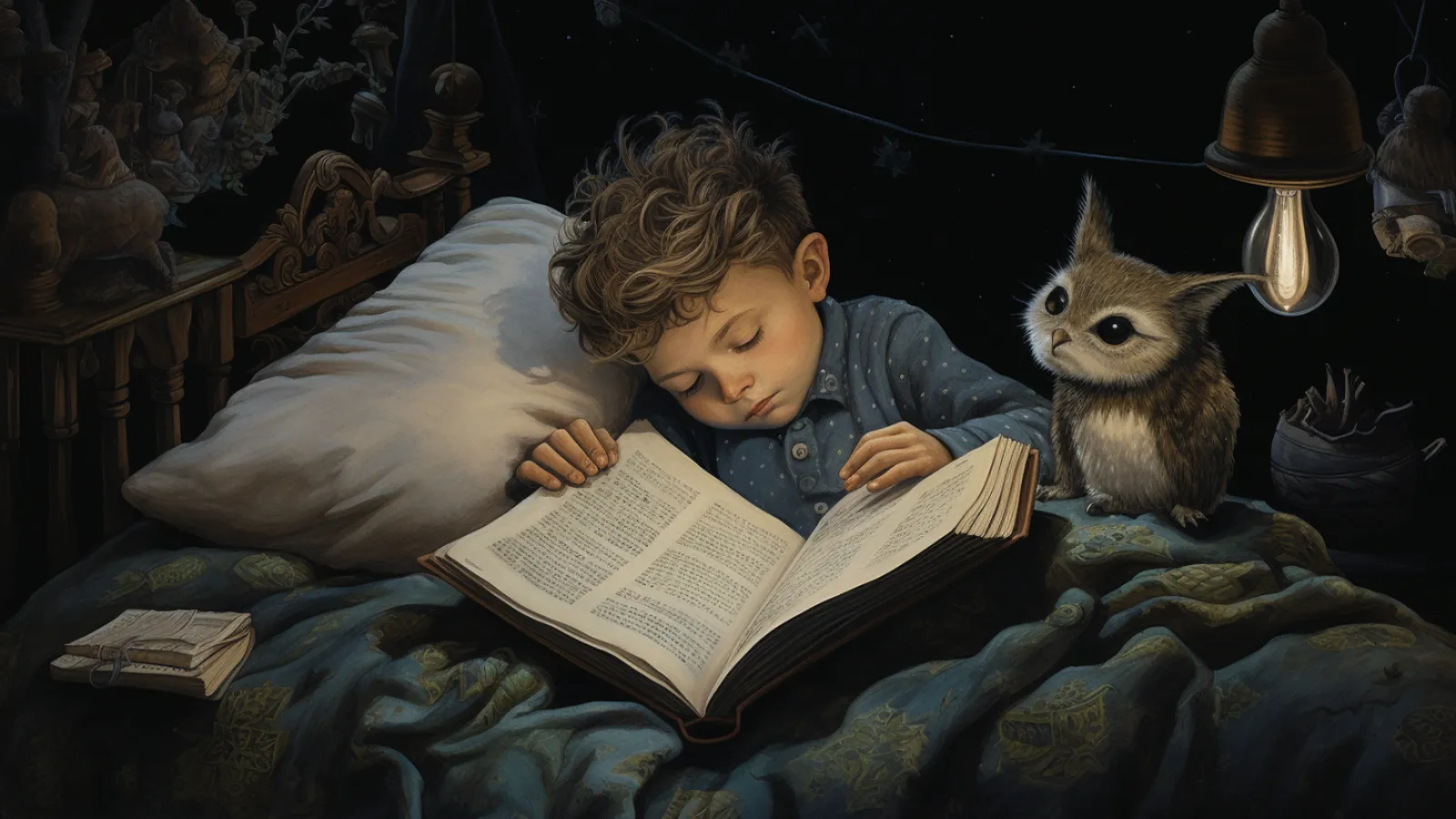 illustration for bed