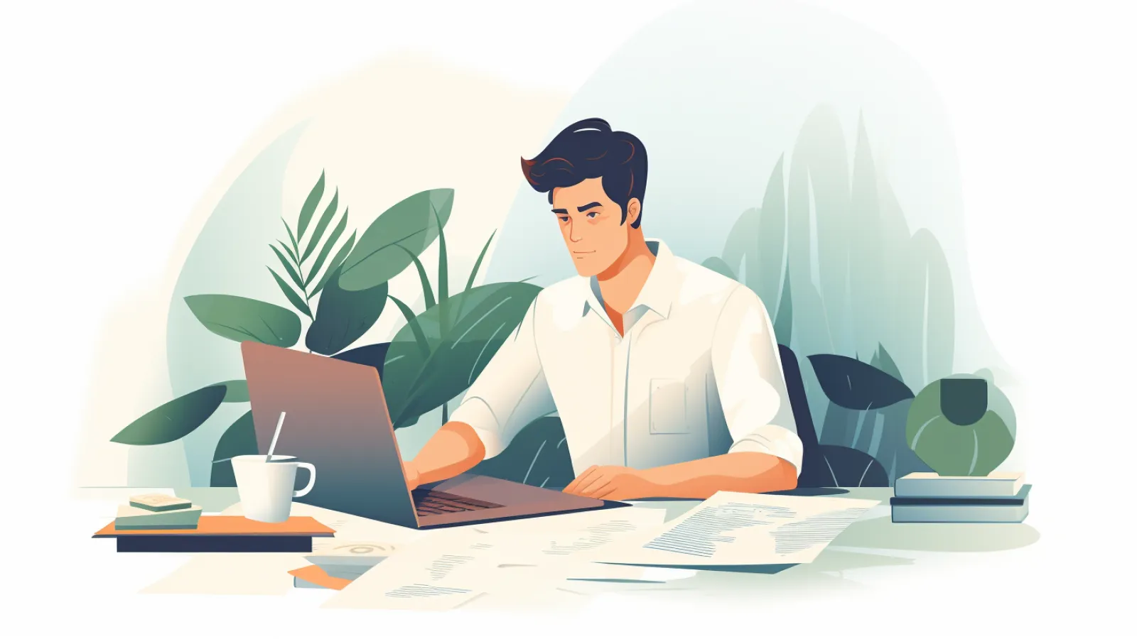 illustration for accounting