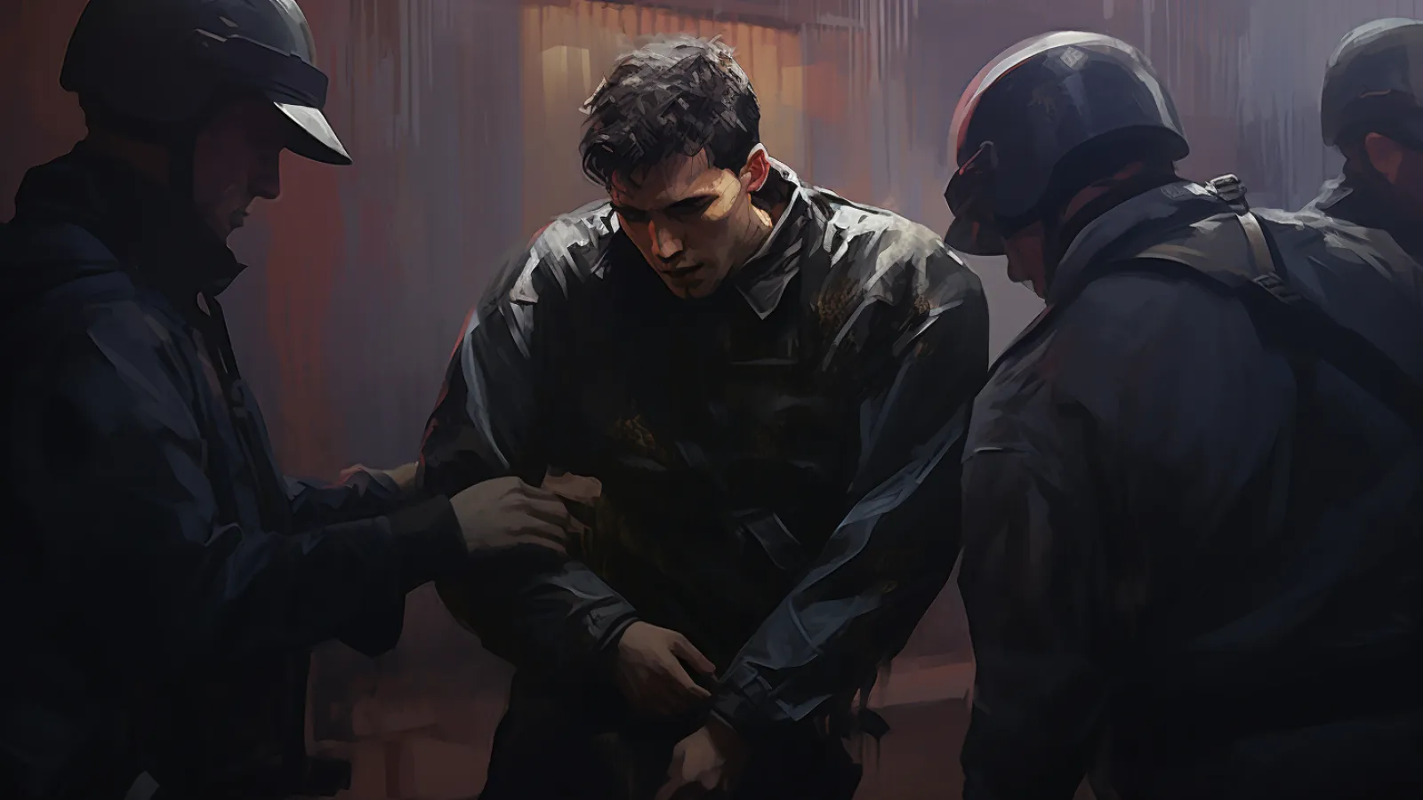 illustration for run into