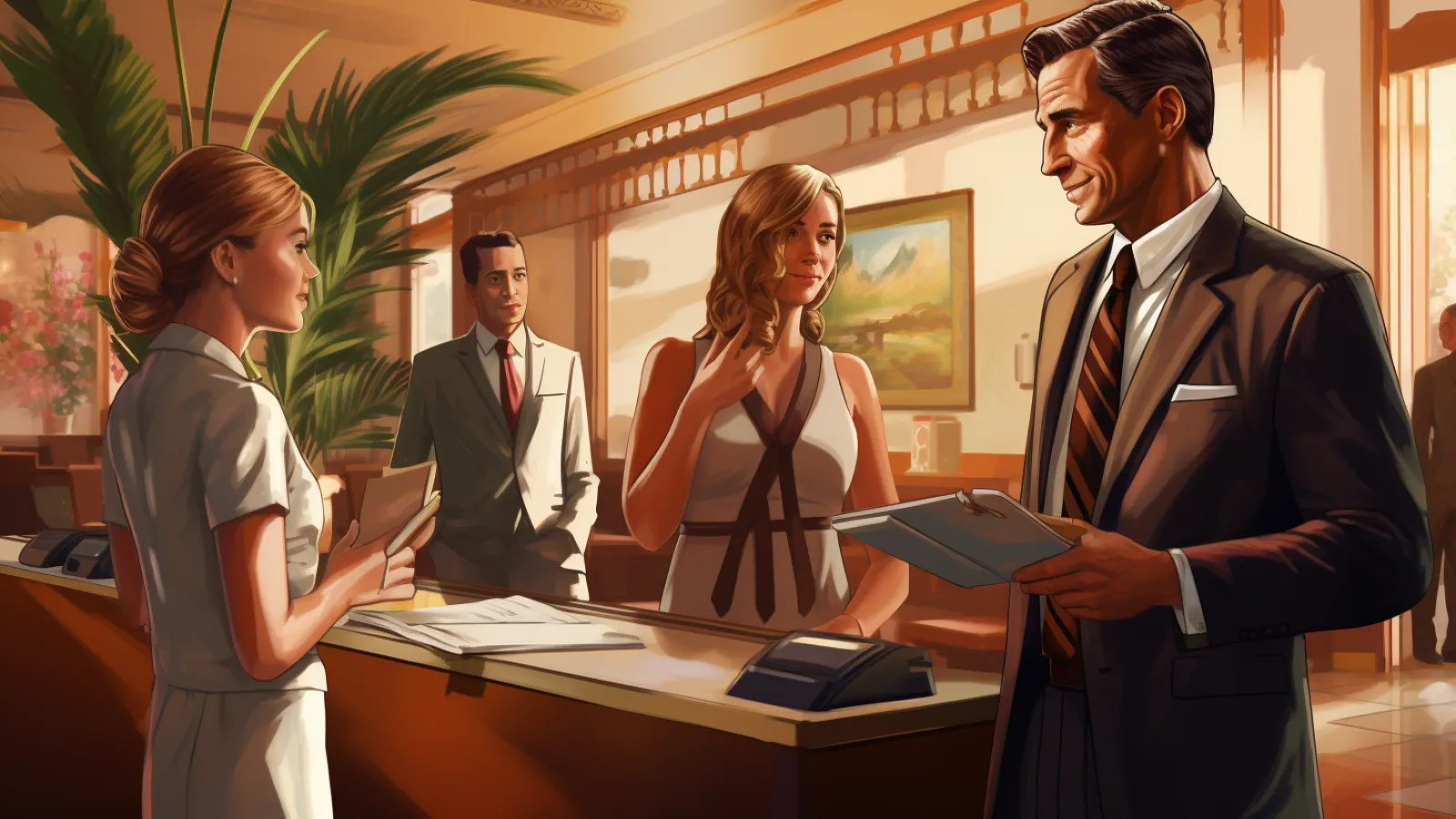 illustration for How many people are you reserving for? / How many rooms do you need?