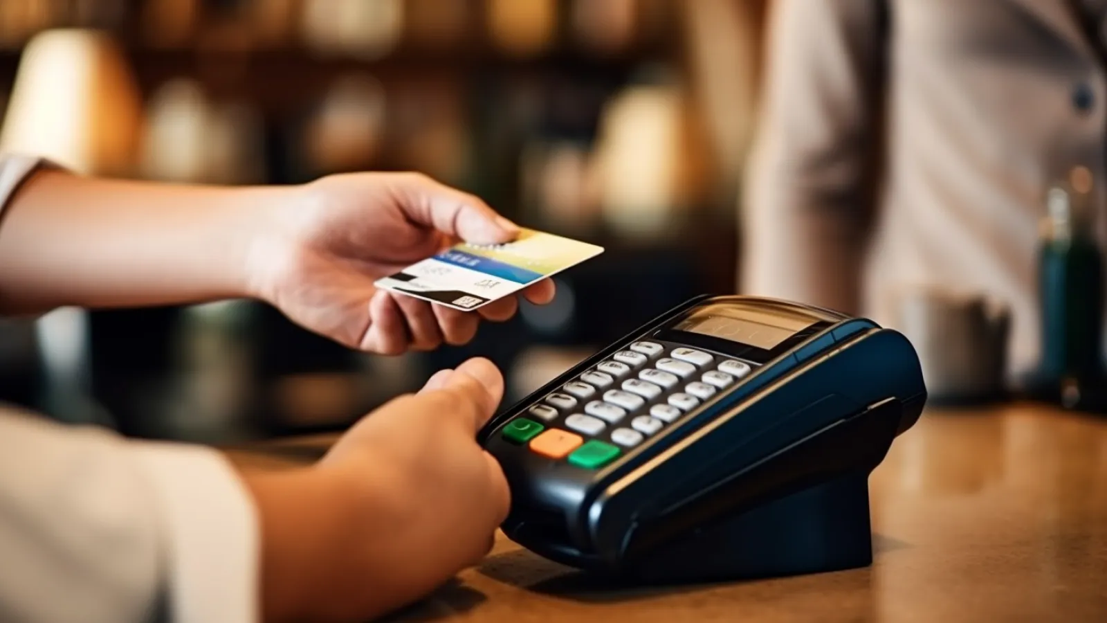 illustration for May I have your credit card information to guarantee your reservation, please?