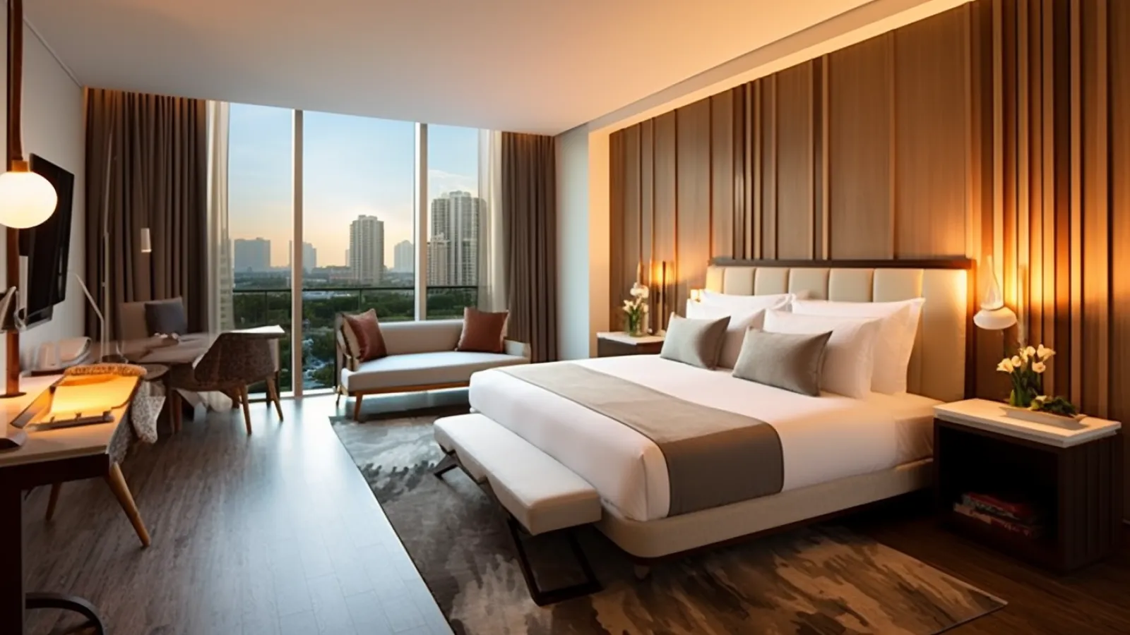 illustration for The different types of rooms we offer are: ___.