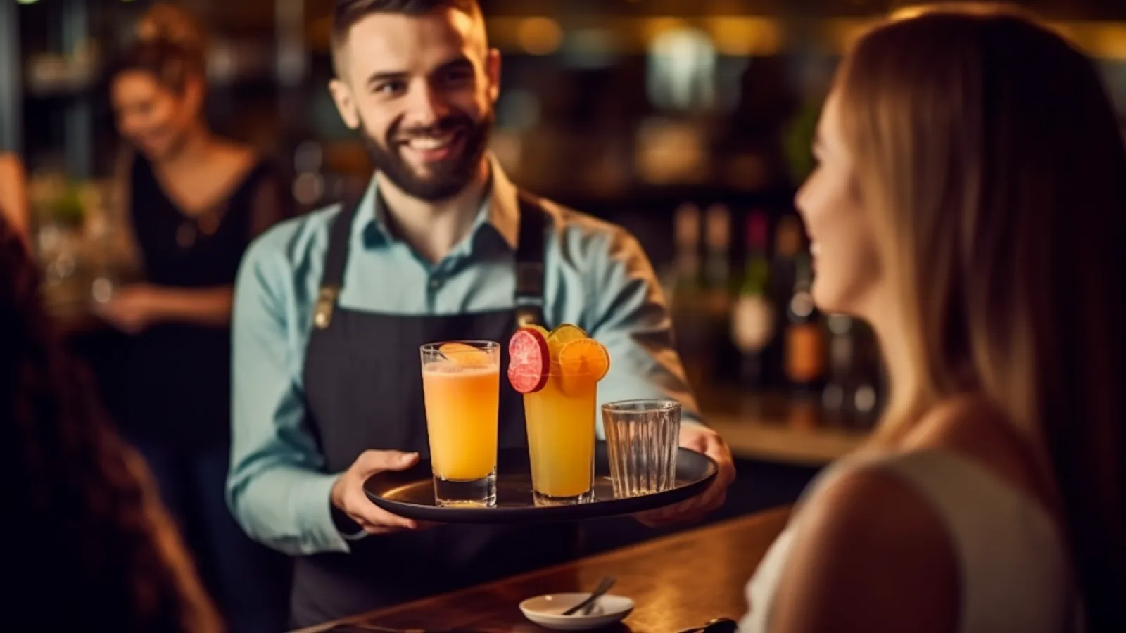 illustration for Are you interested in any drinks or beverages to accompany your meal?