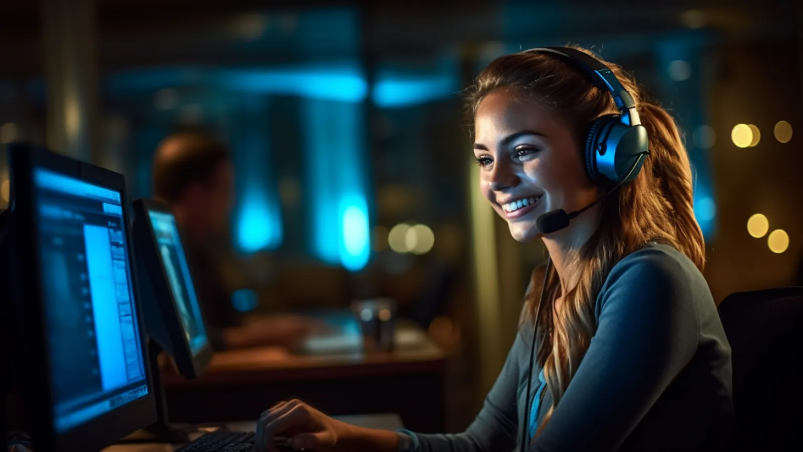 illustration for Our customer service team is available 24/7 to assist you.