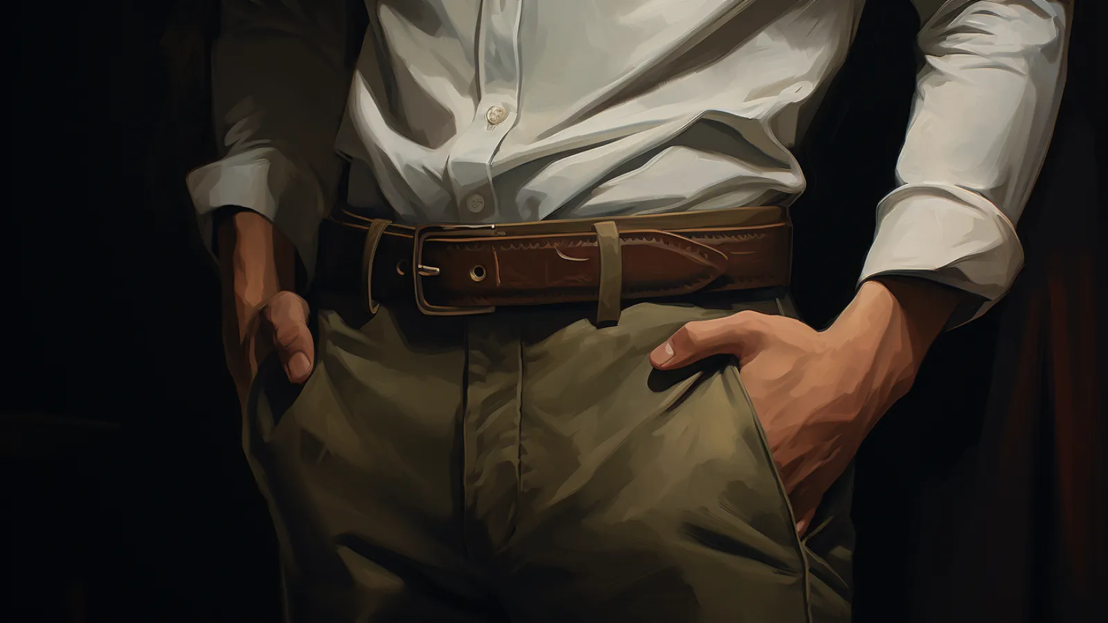 illustration for belt