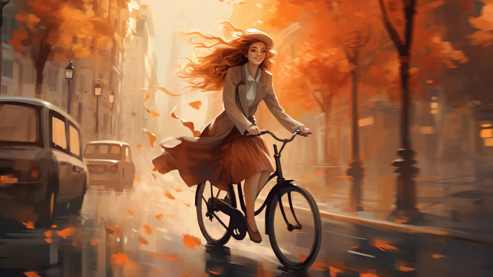 illustration for bicycle