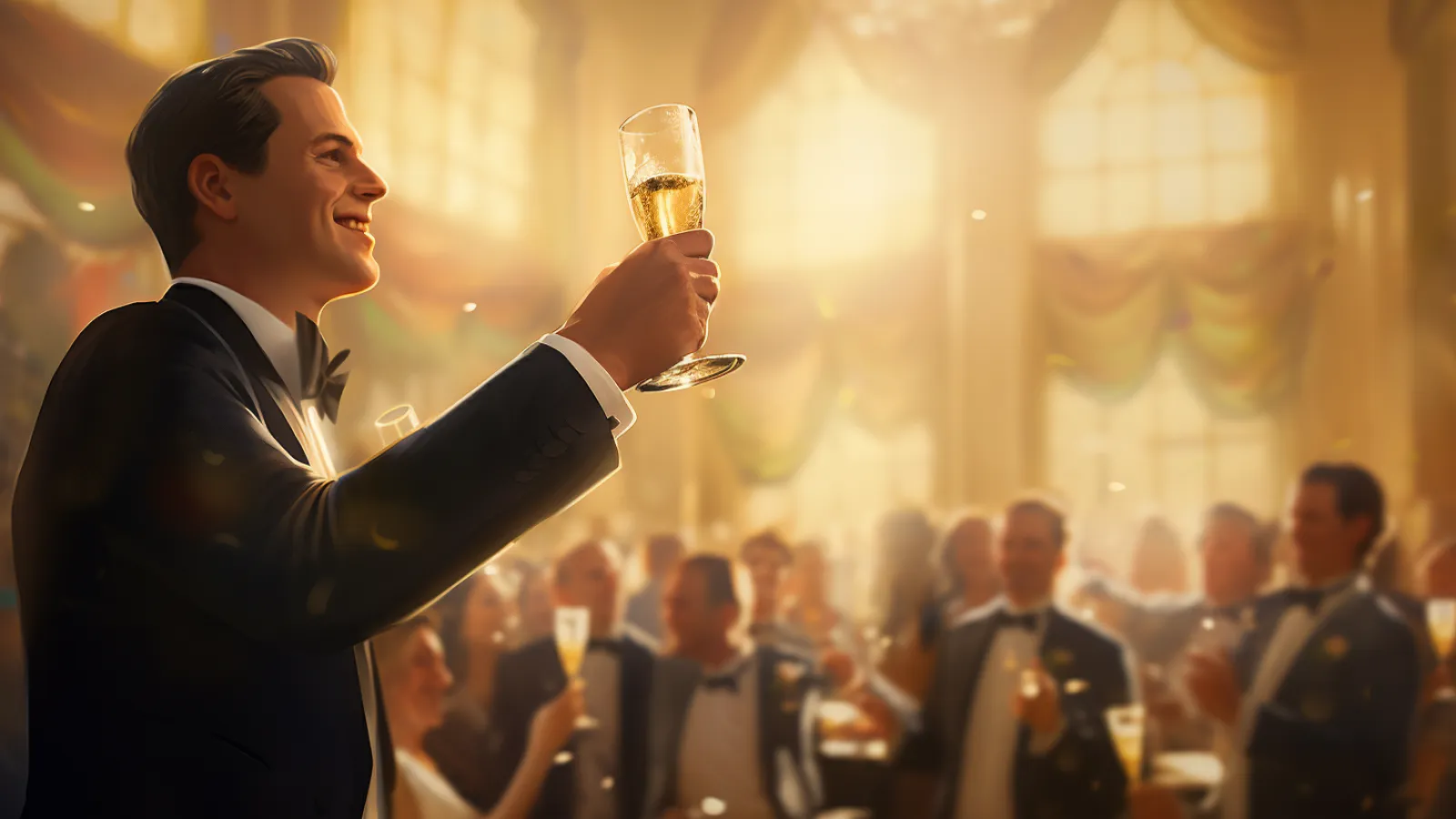 illustration for Cheers!