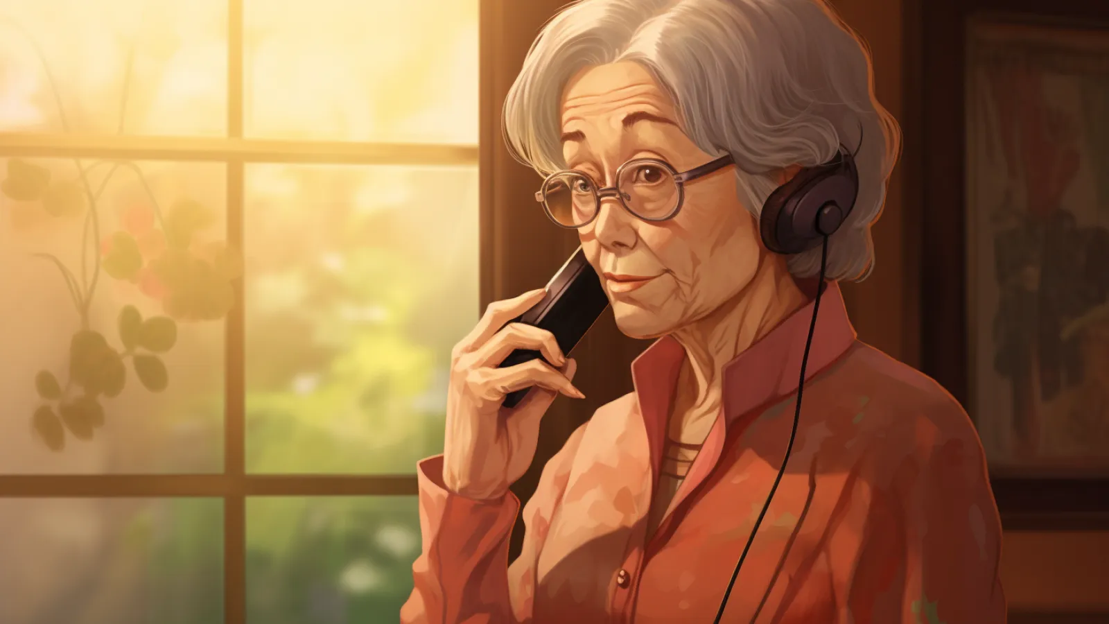 illustration for I can barely hear you.