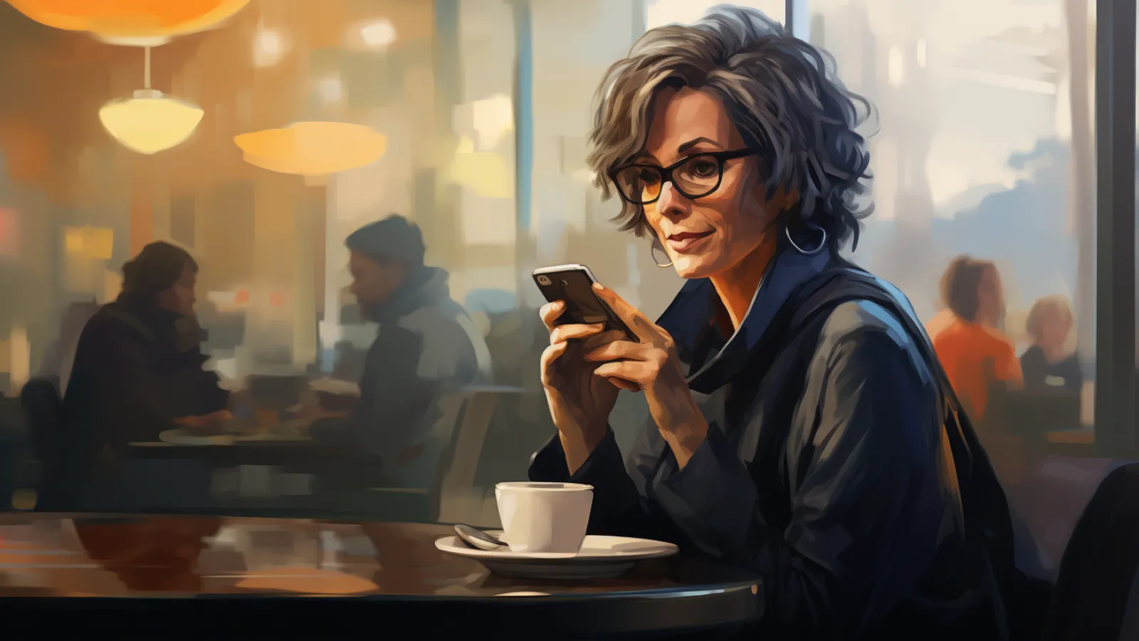 illustration for We have a bad connection. / I'm getting a bad connection.