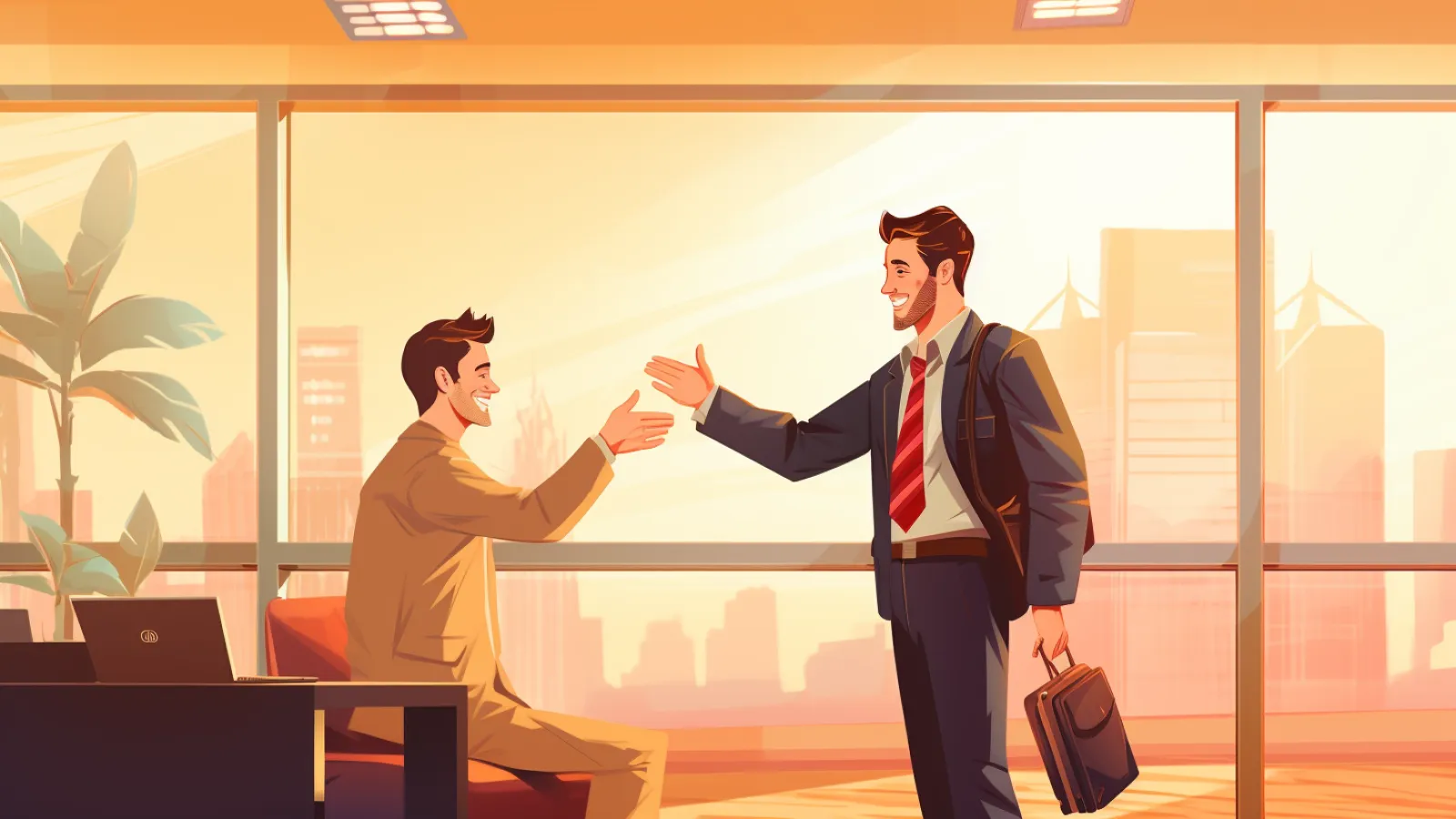 illustration for How was your trip? / How was the...?