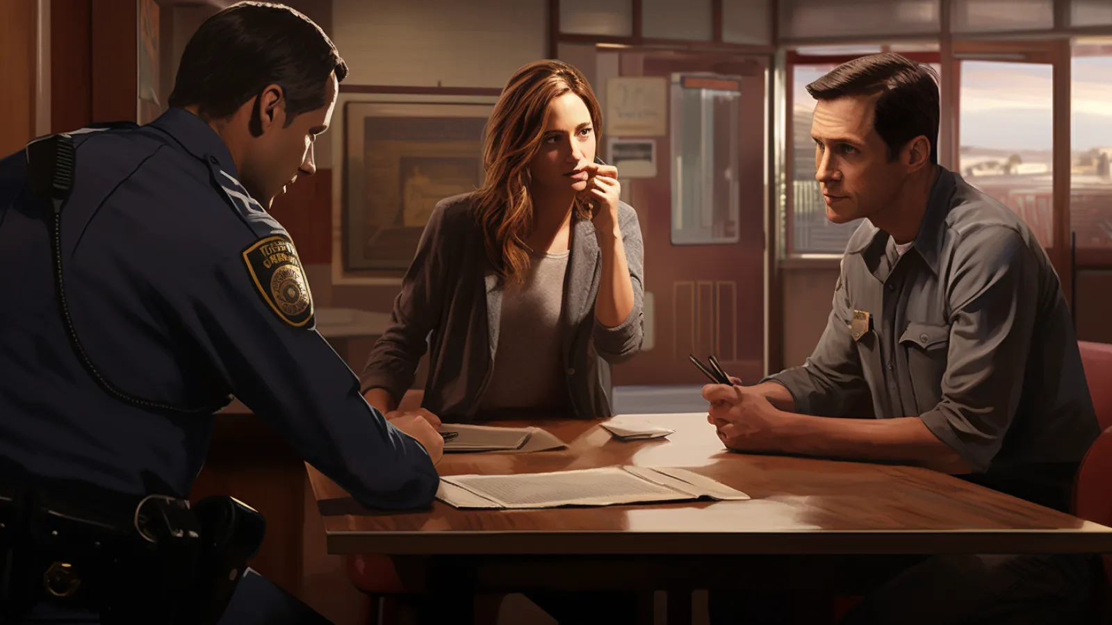 illustration for turn in someone