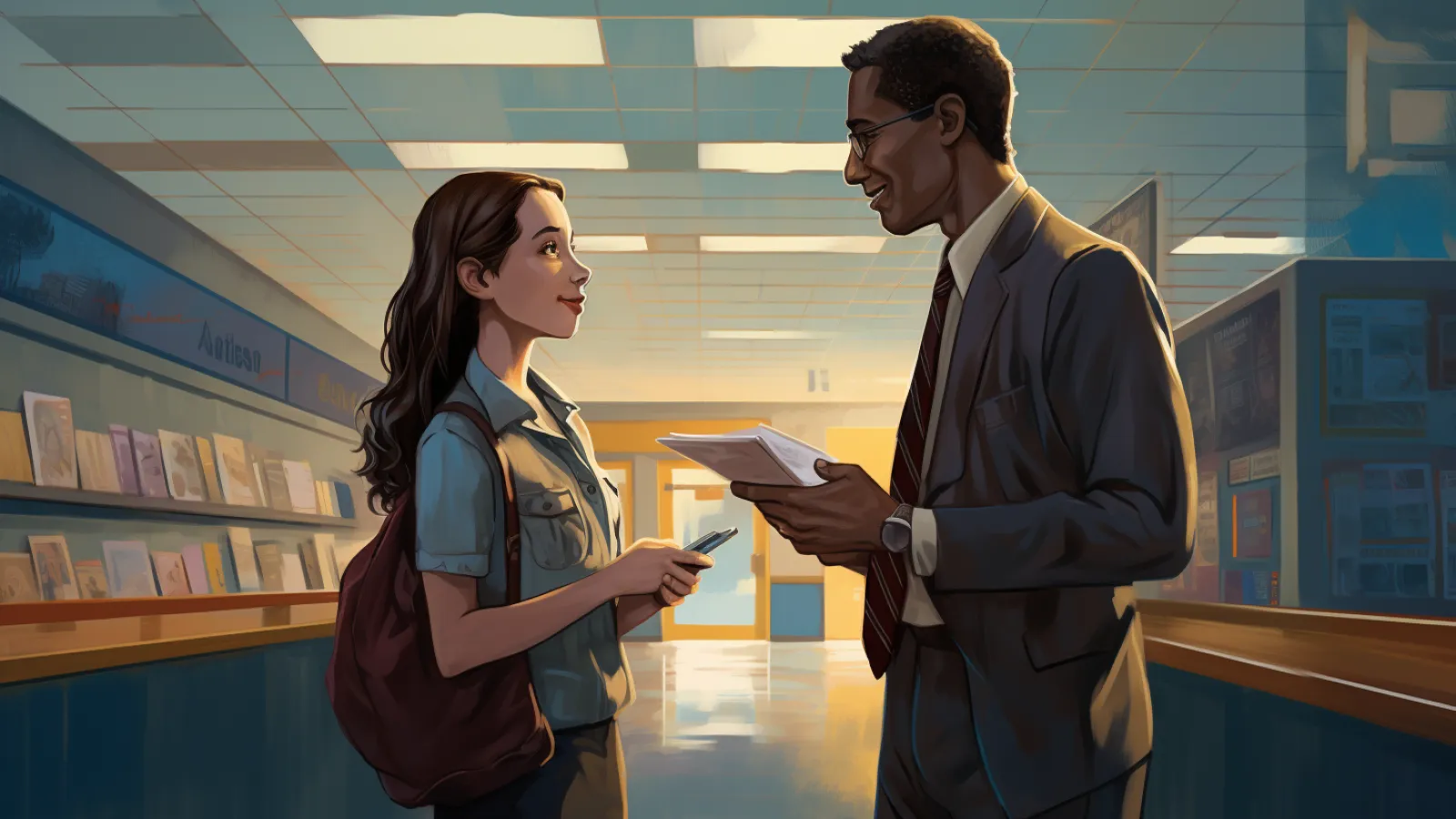 illustration for I'm good. And you?