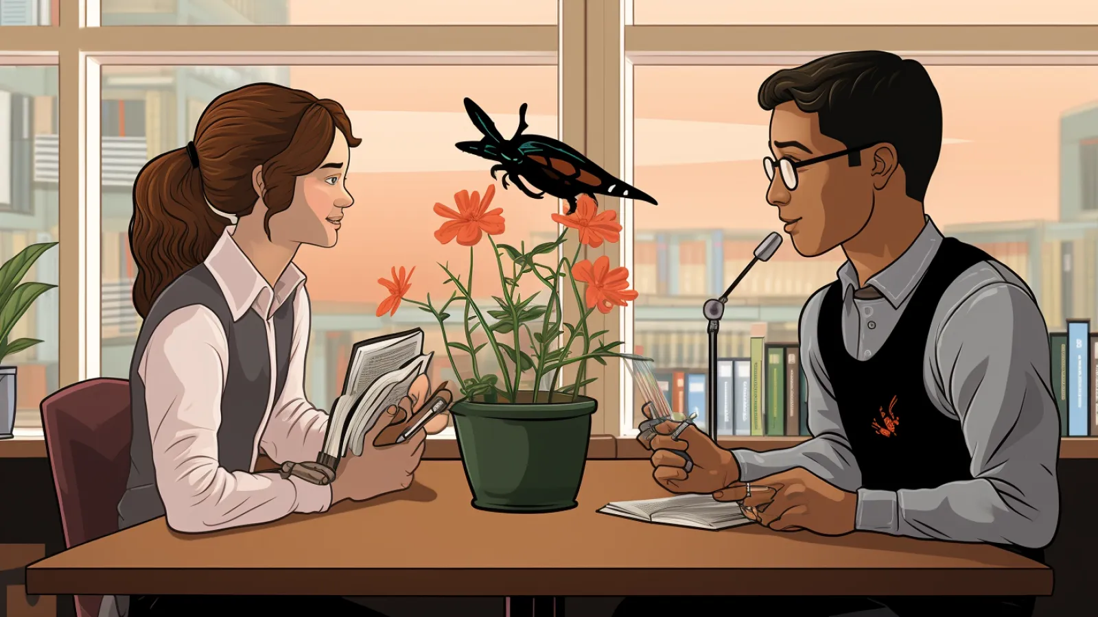 illustration for My major is... / I major in...