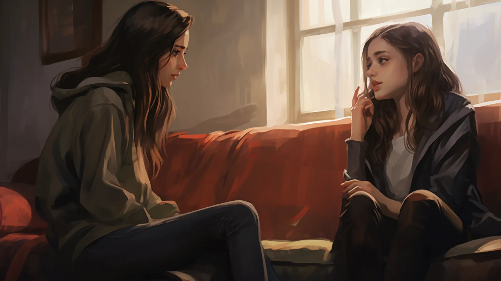 illustration for I haven't seen... / I haven't heard from...