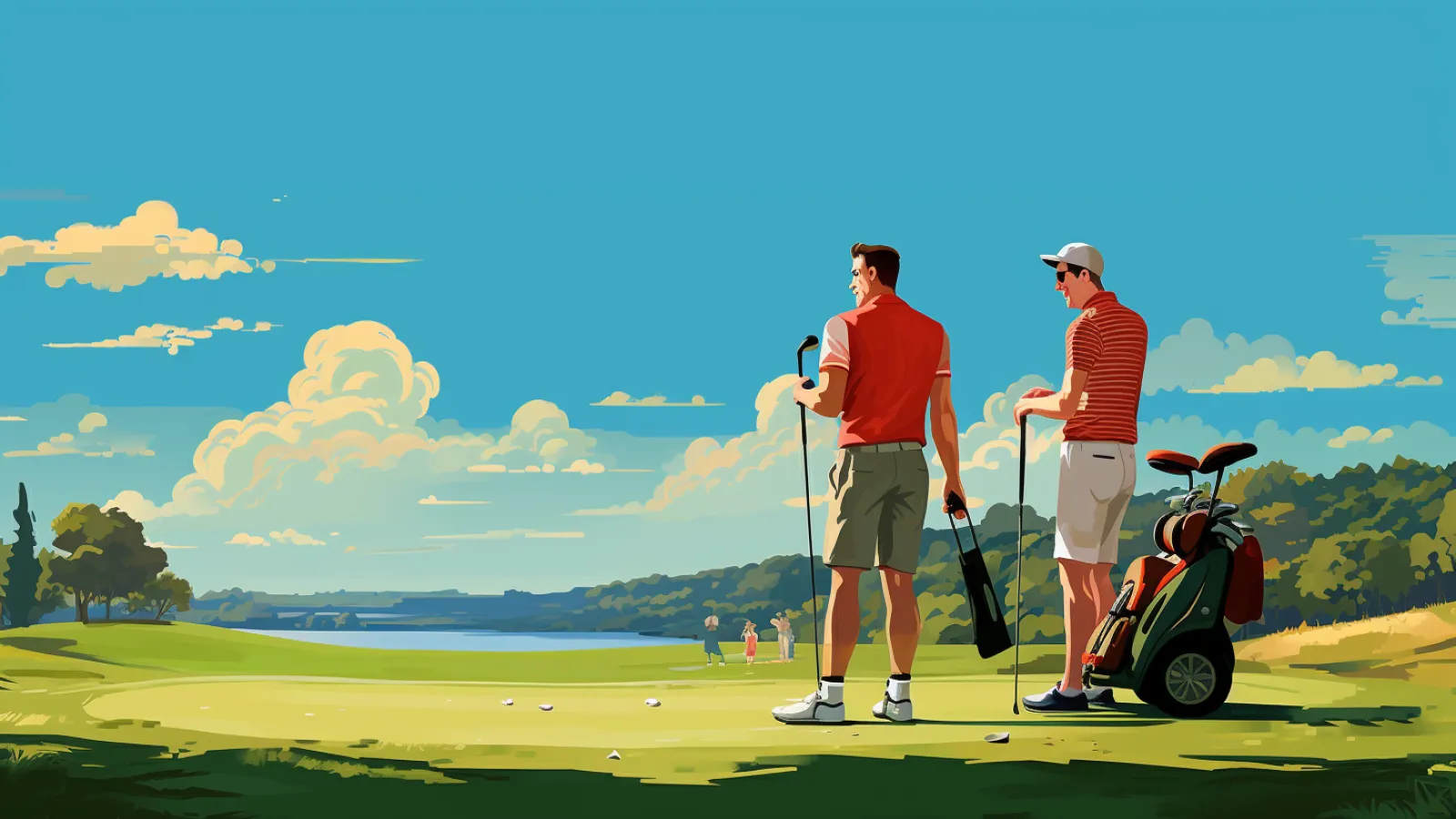 illustration for Nice weather today.