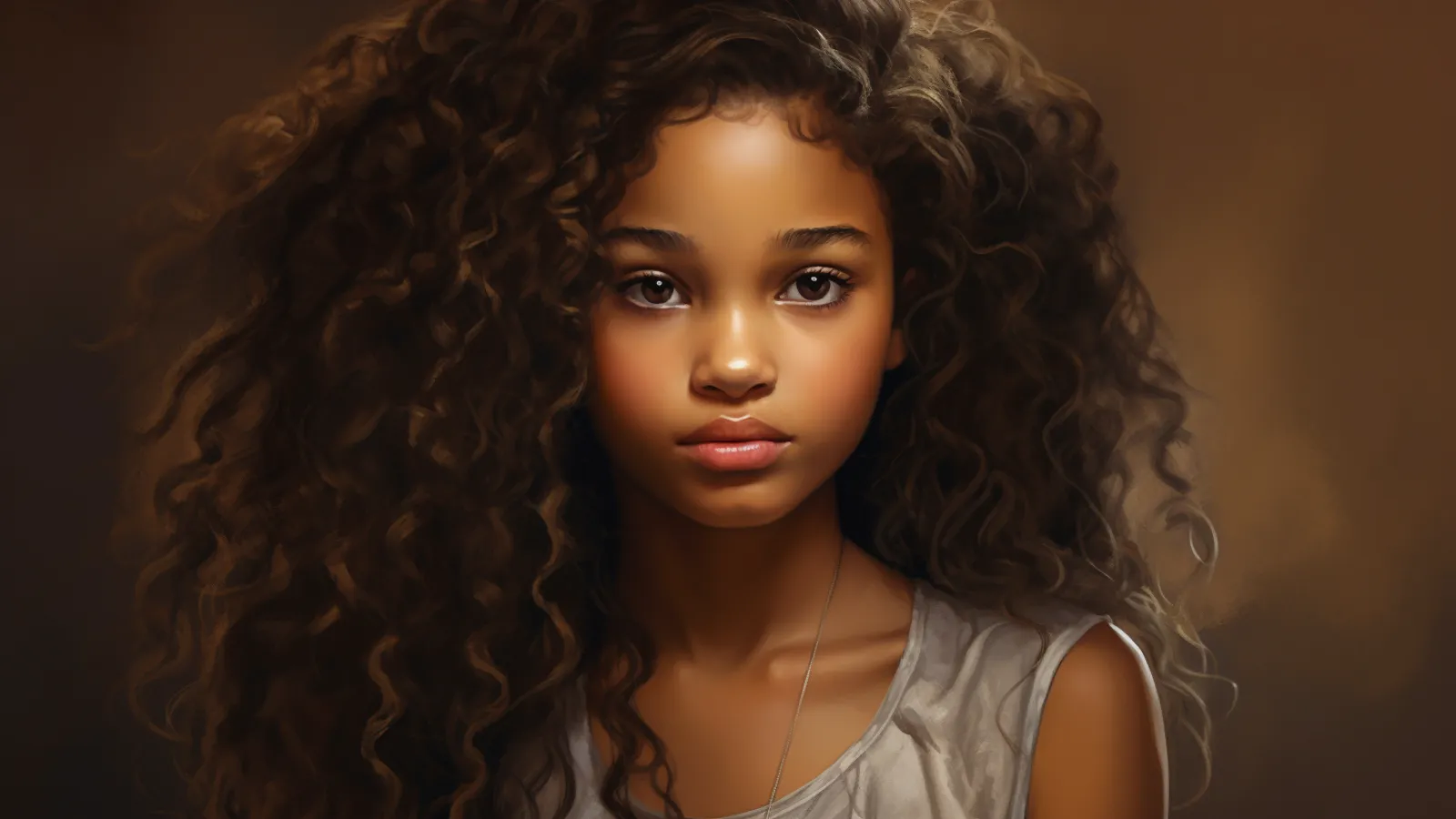 illustration for brown