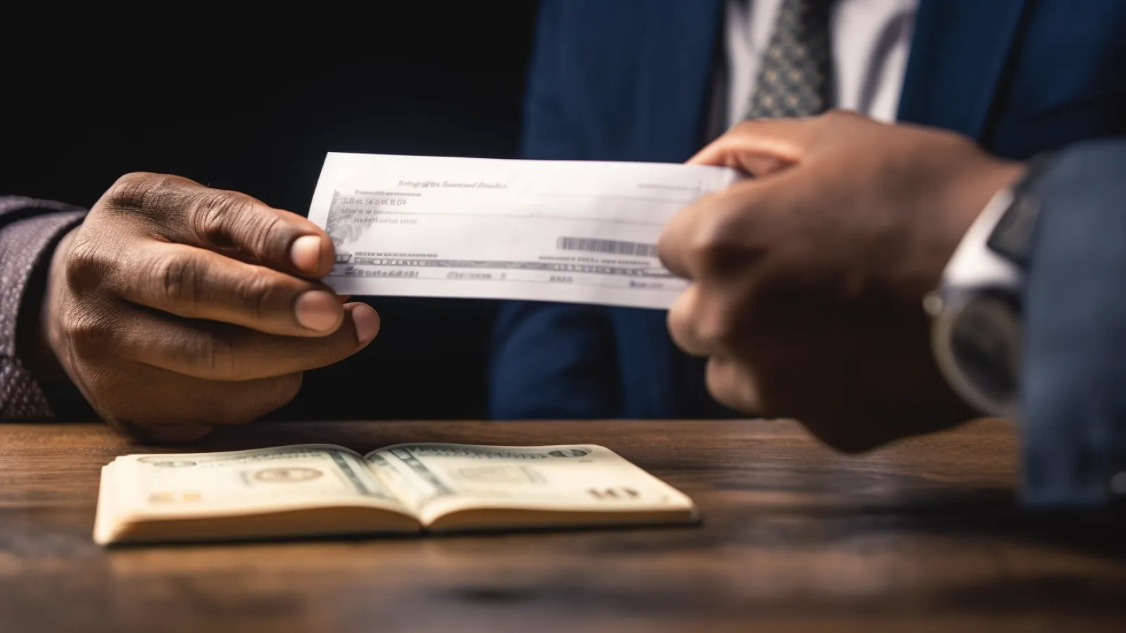illustration for Do you take checks?