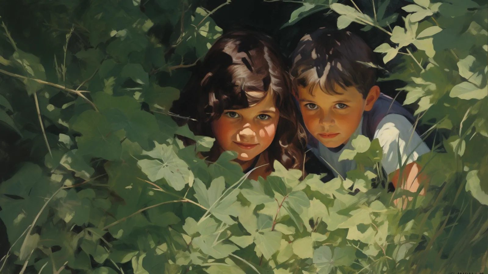 illustration for bush