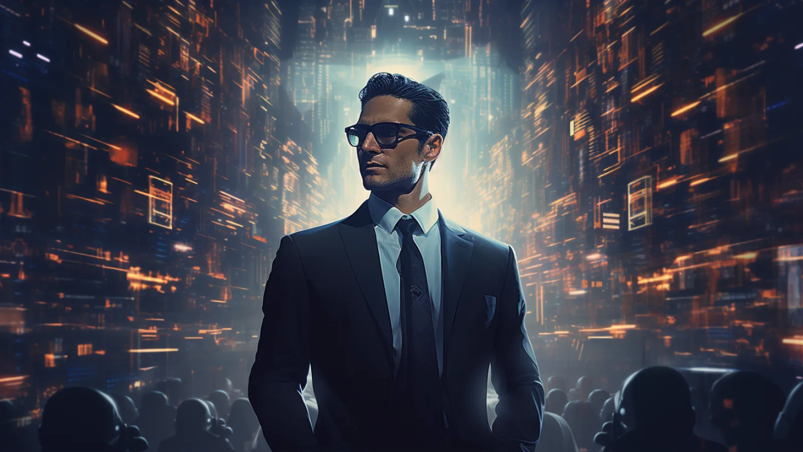 illustration for business leader