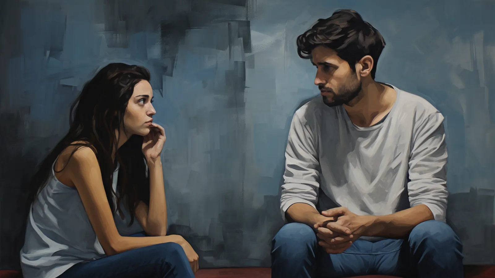 illustration for I feel for you.