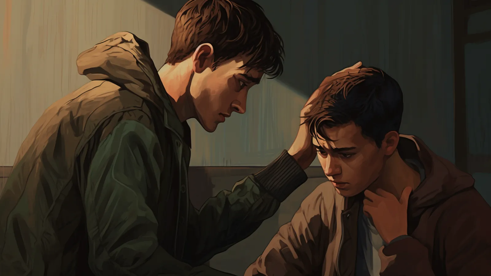 illustration for I know how it feels.