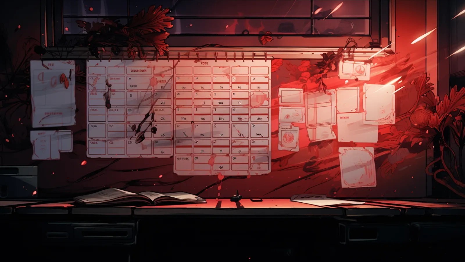 illustration for calendar