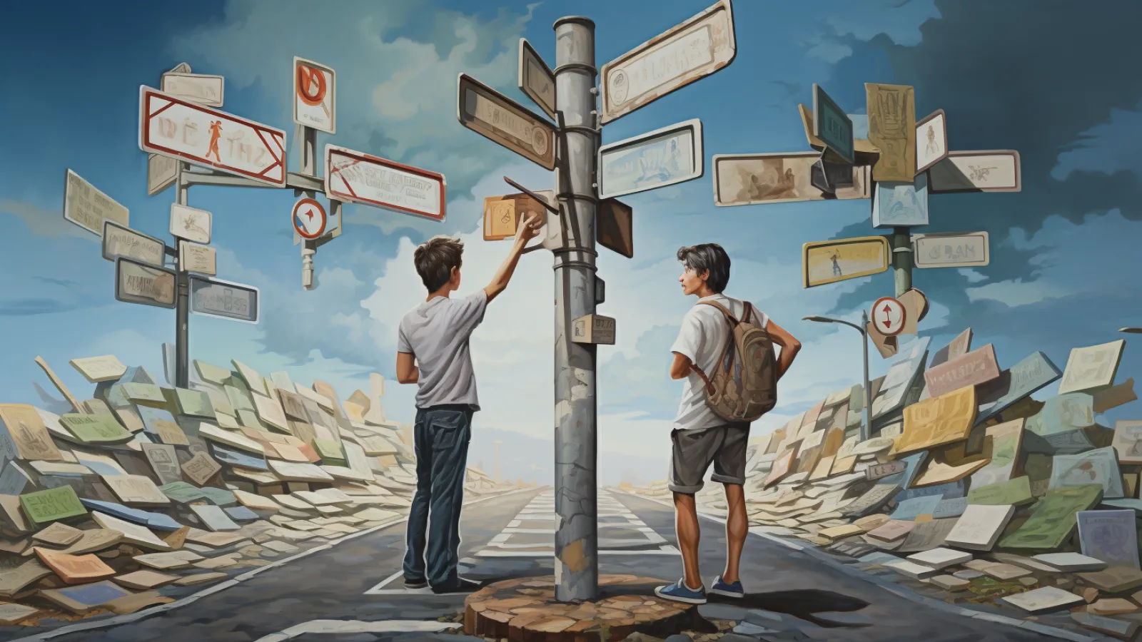 illustration for I don't think so