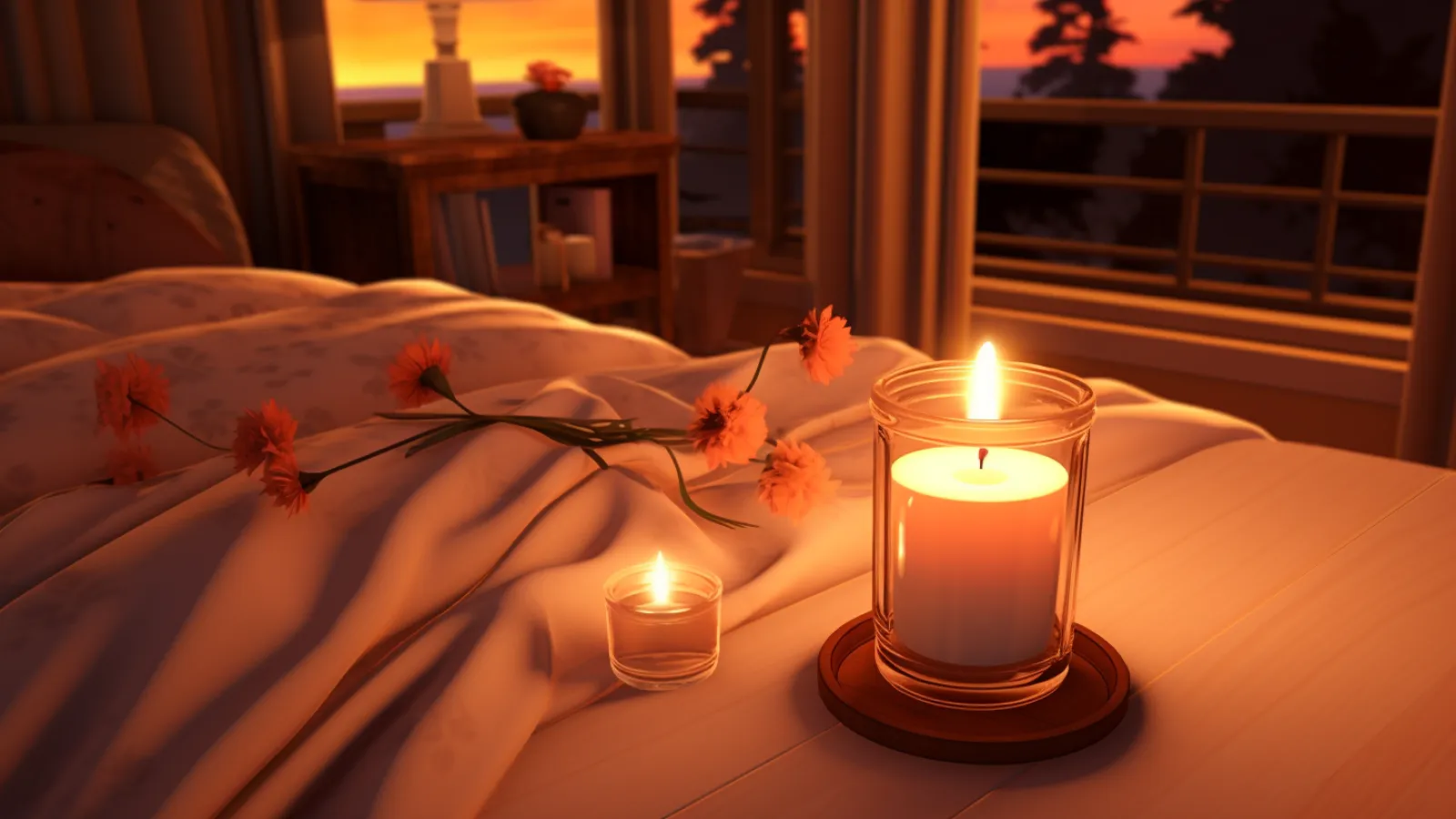 illustration for candle
