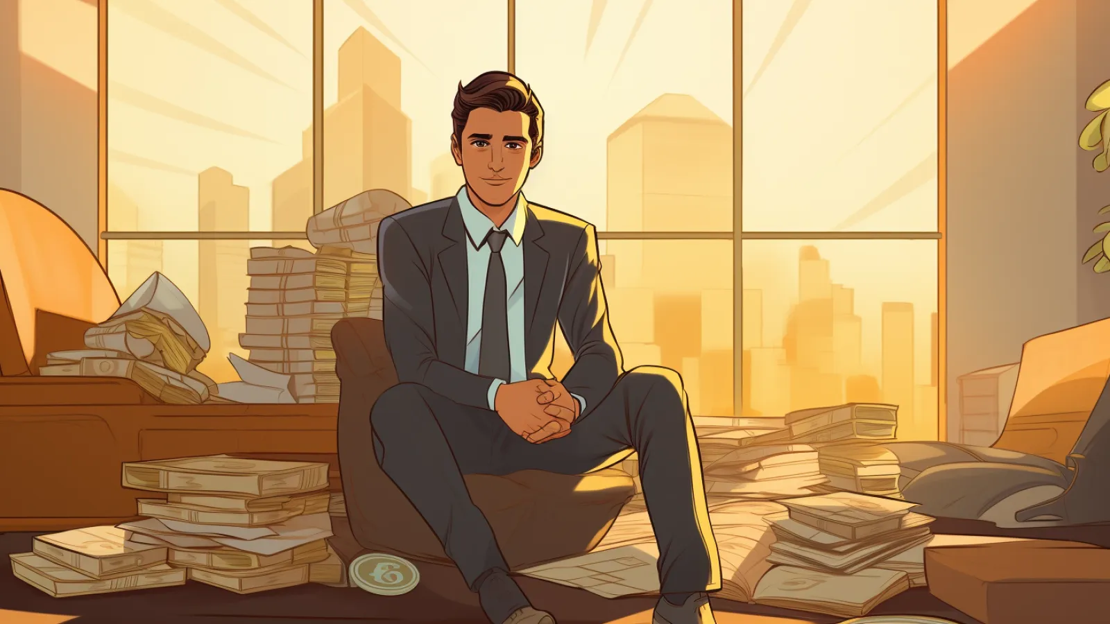 illustration for capital