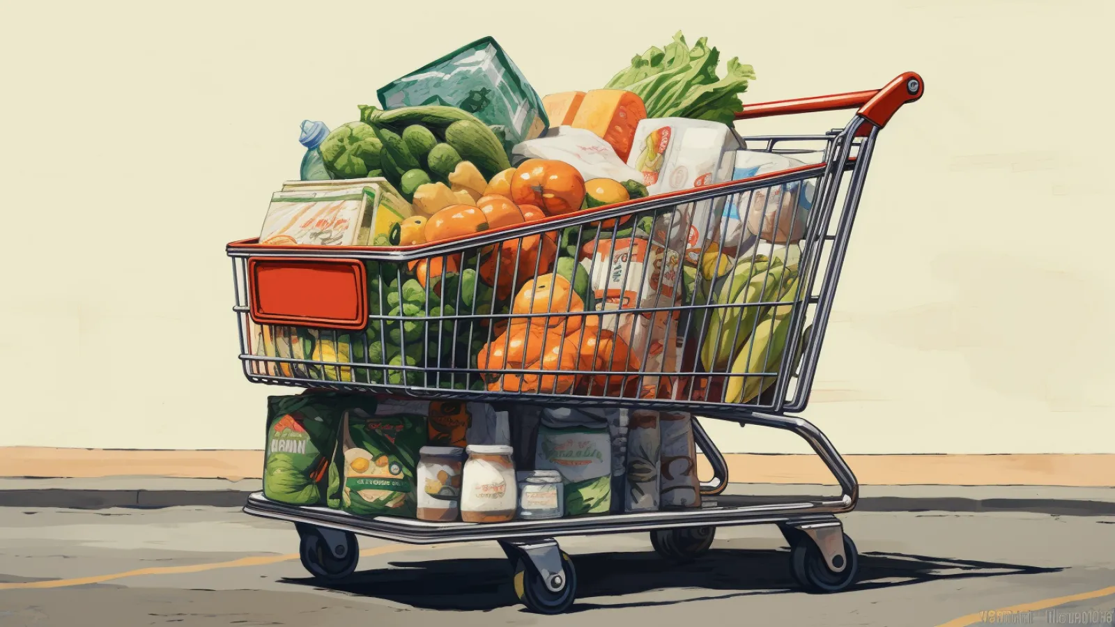 illustration for cart