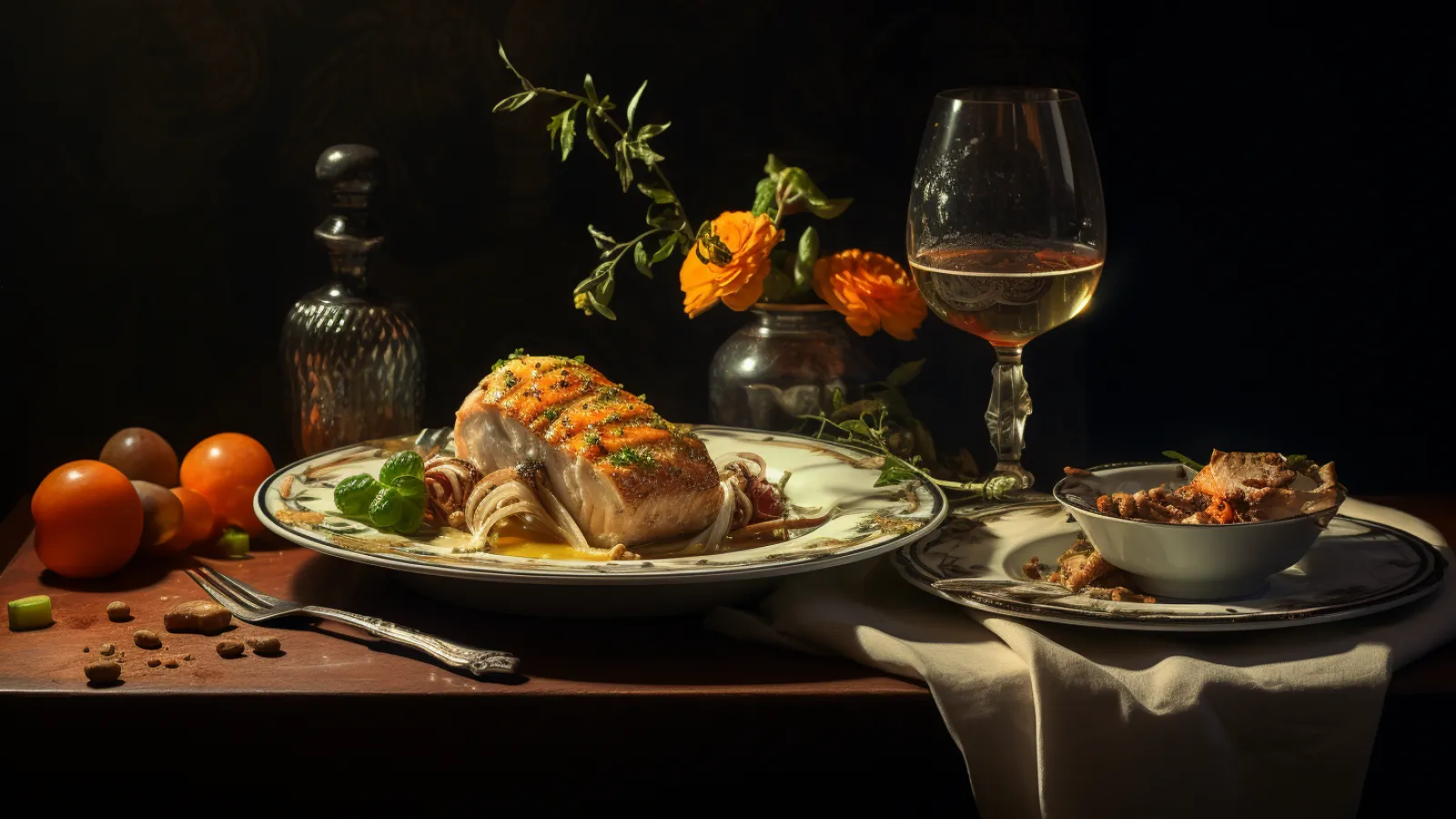 illustration for gourmet