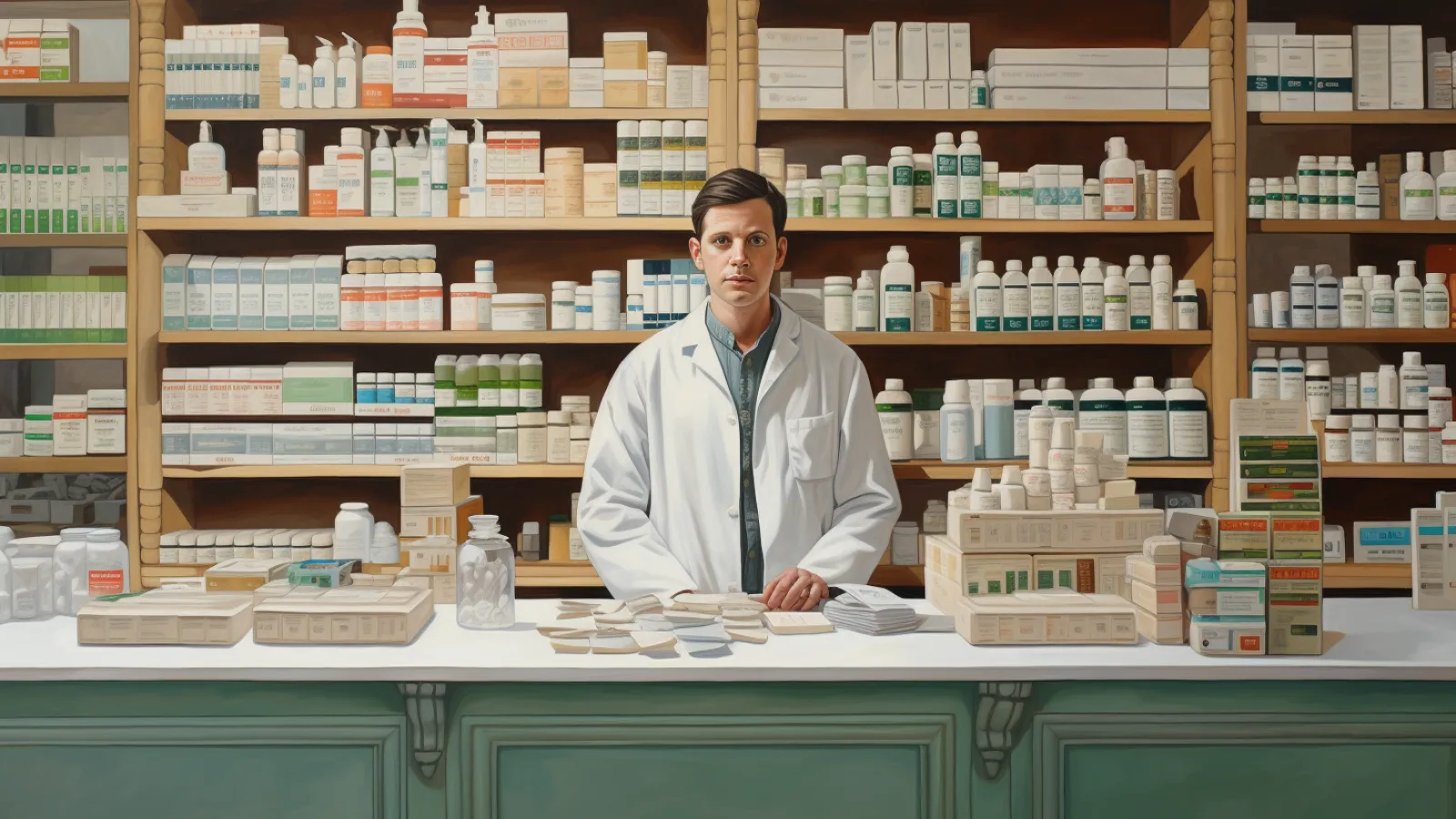 illustration for pharmacist