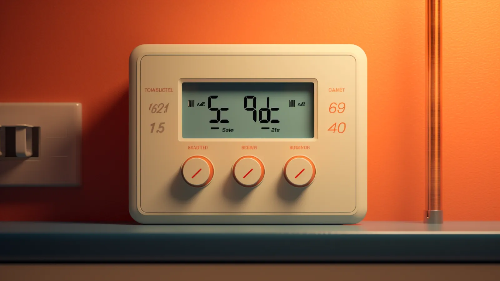 illustration for thermostat