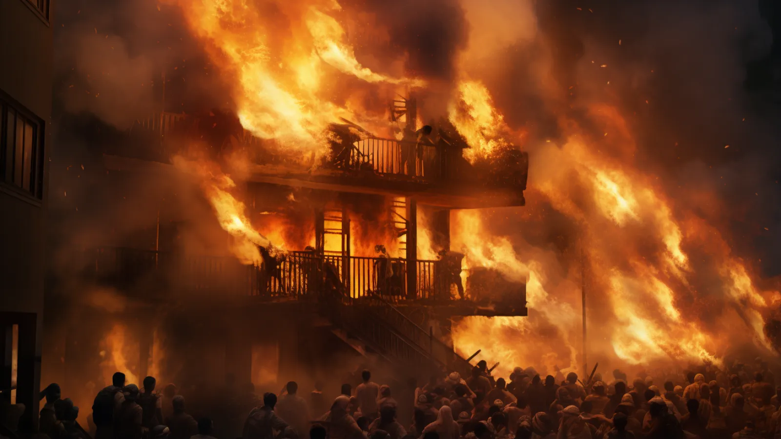 illustration for evacuate