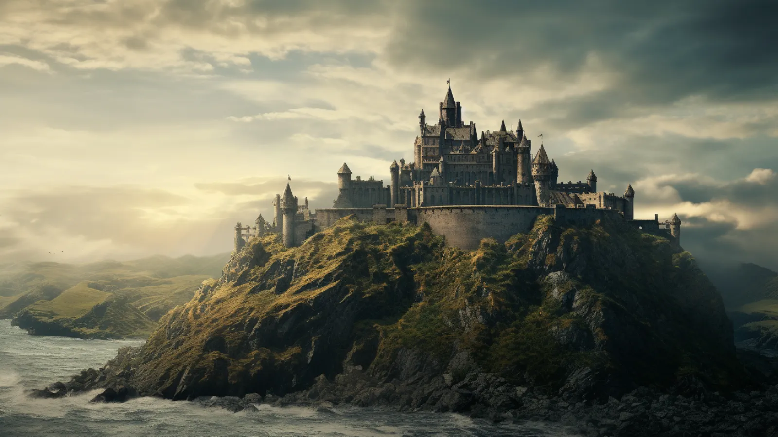 illustration for castle