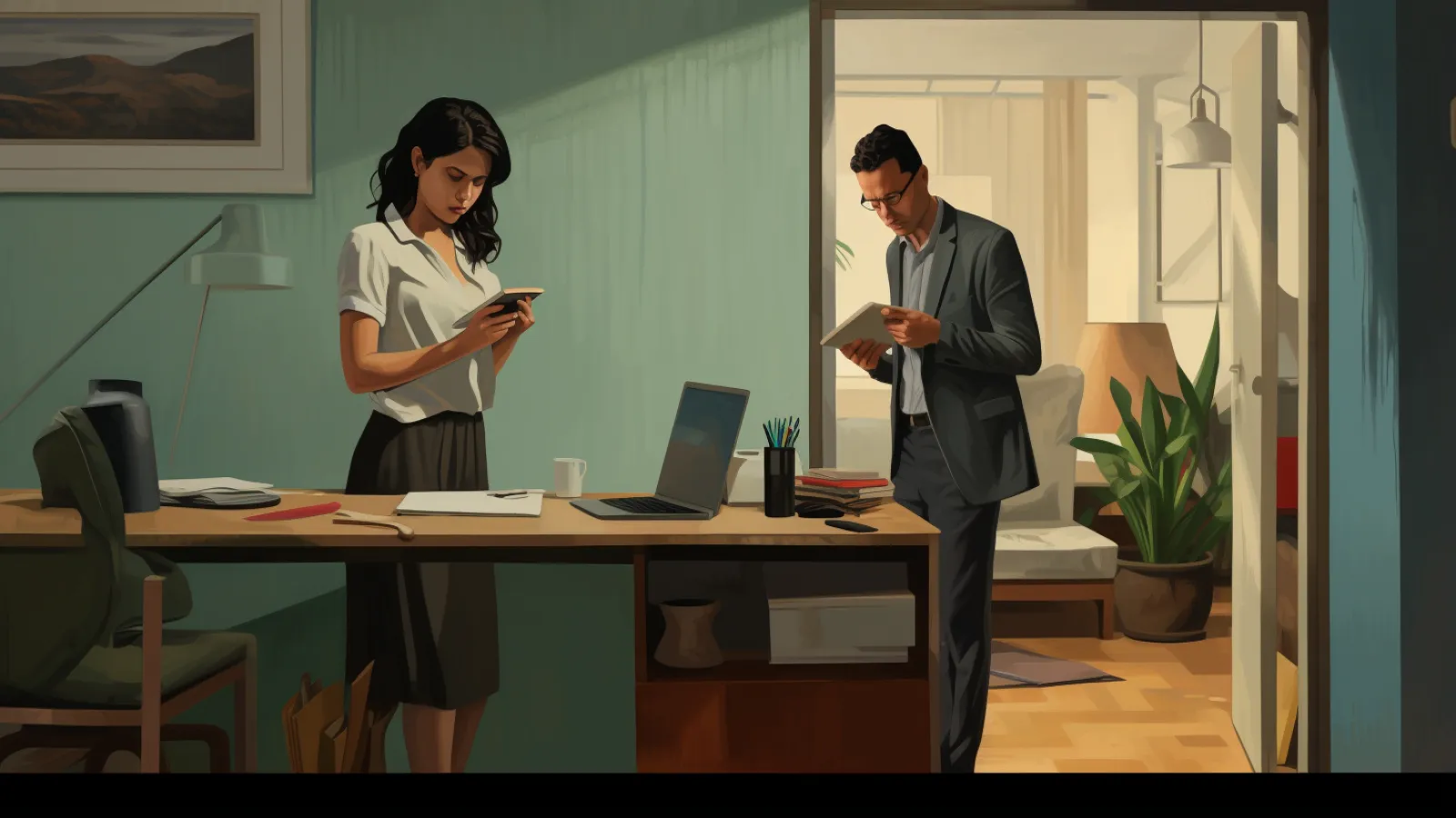 illustration for disturb