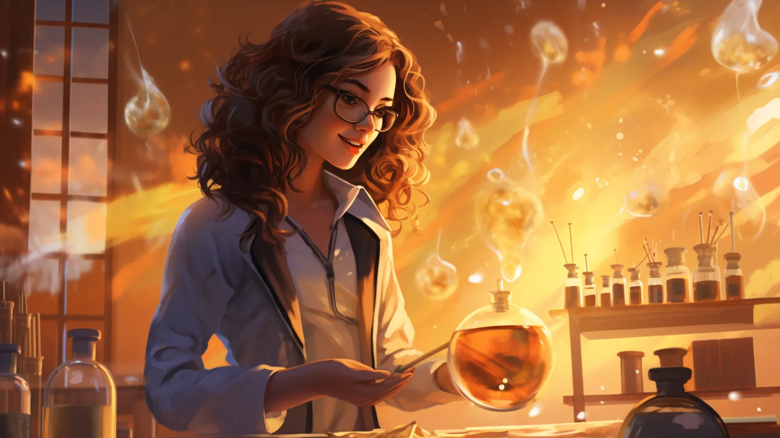 illustration for chemistry